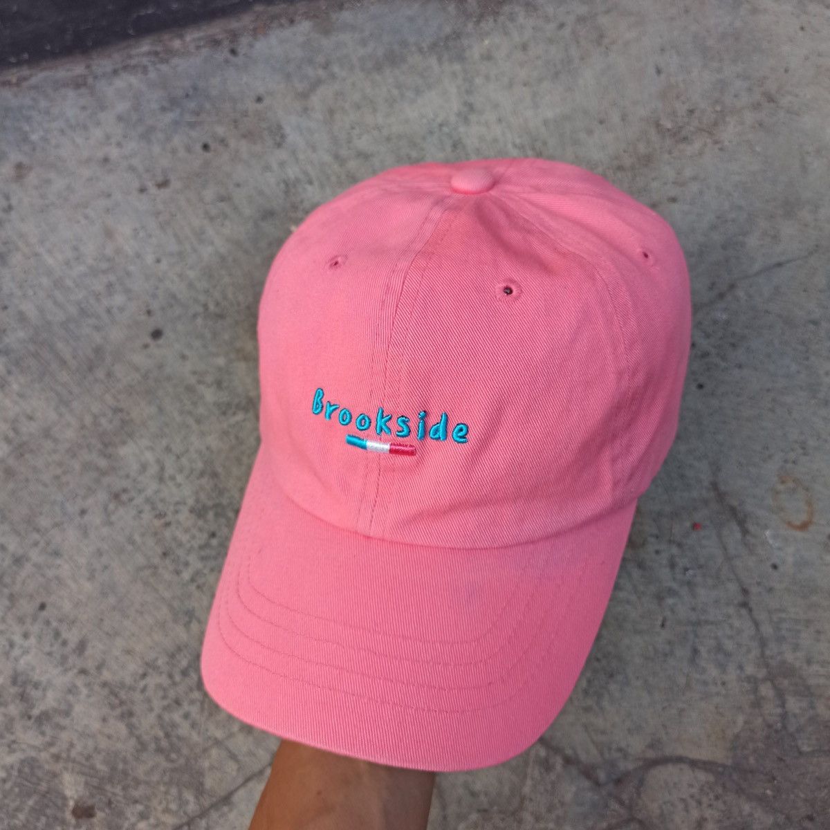 Japanese Brand Brookside and frence flag hat with leather strap Size ONE SIZE - 1 Thumbnail