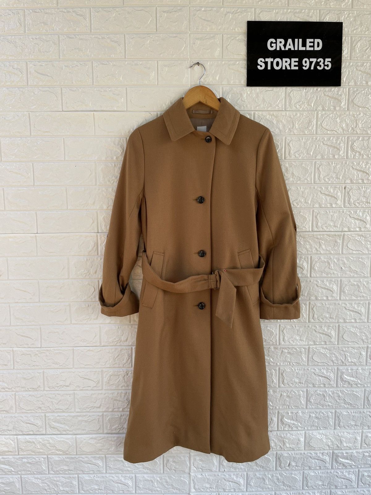 Japanese Brand × Vintage Vintage Honore Long Overcoat Size M / US 6-8 / IT 42-44 - 1 Thumbnail