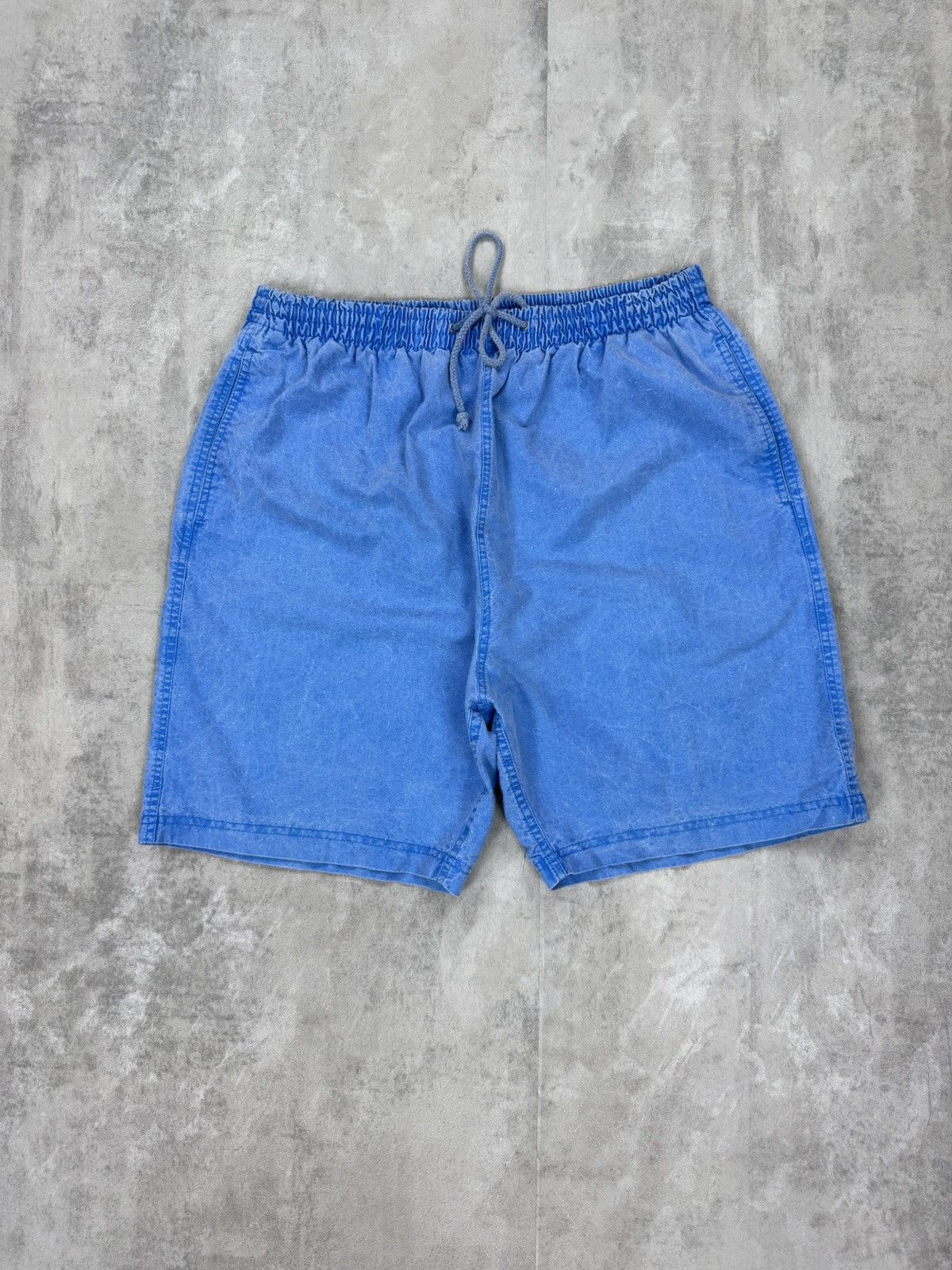 Vintage Vintage Damigo Shorts washed blue effect Mens size XL Size US 34 / EU 50 - 1 Thumbnail