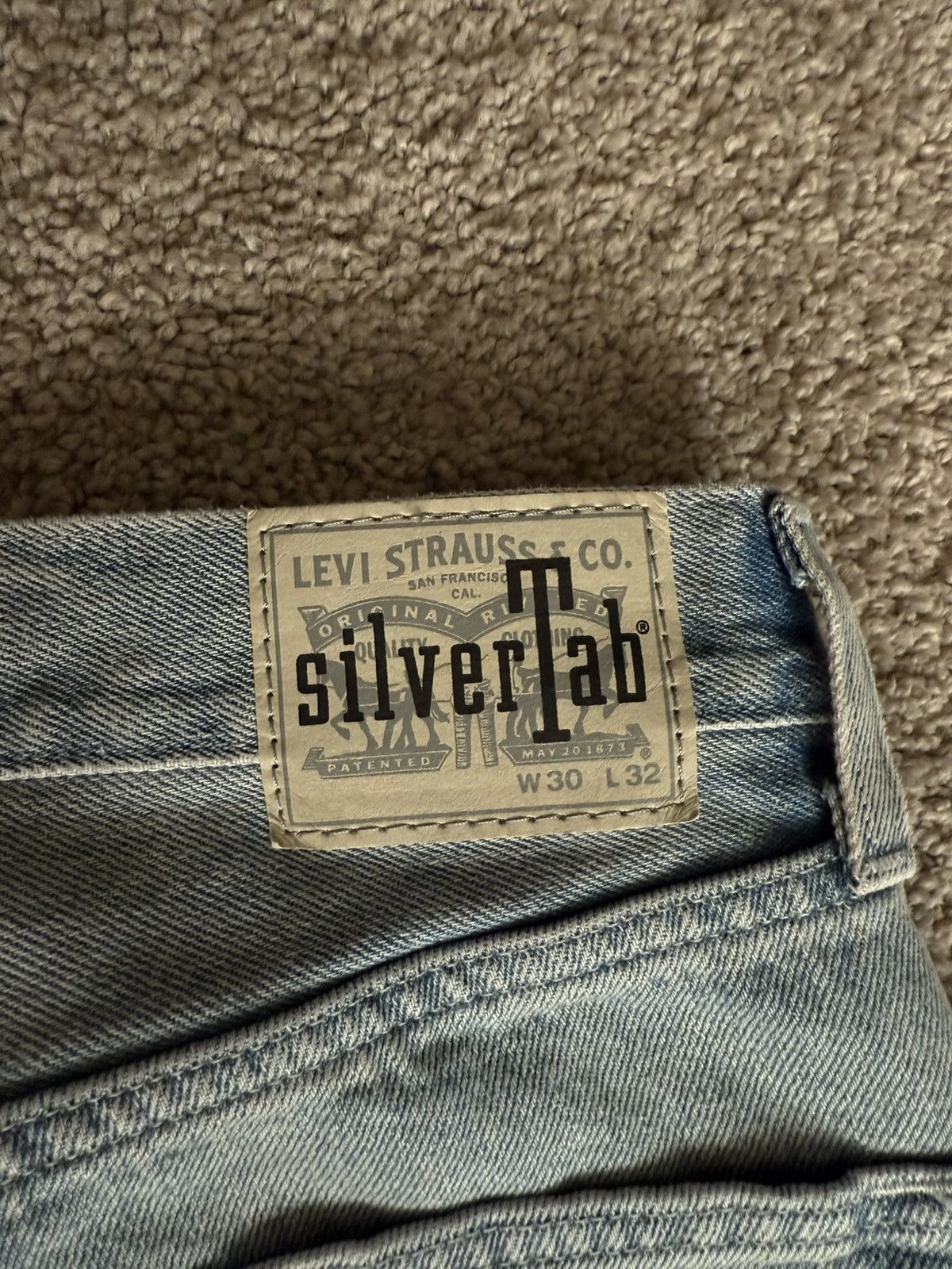 Levi's × Levi's Vintage Clothing × Vintage Silver Tab Levi’s Jeans Size US 30 / EU 46 - 8 Thumbnail