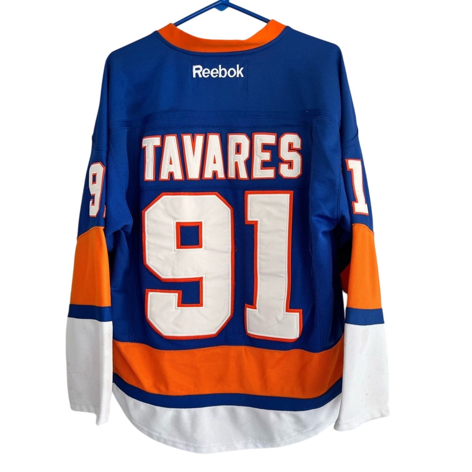 Reebok New York Islanders Authentic Reebok SEWN Tavares Jersey 48 Size US XL / EU 56 / 4 - 3 Thumbnail