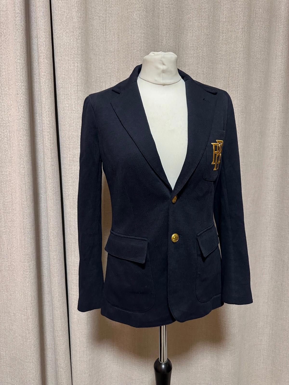 Polo Ralph Lauren Polo Ralph Lauren Bullion Double Knit Jacquard Blazer Sz 4 Size S / US 4 / IT 40 - 4 Thumbnail