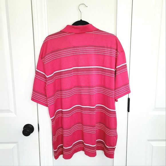 Chaps Chaps 78 Golf Stay-Dry Striped Polo Tee Size US XXL / EU 58 / 5 - 5 Thumbnail