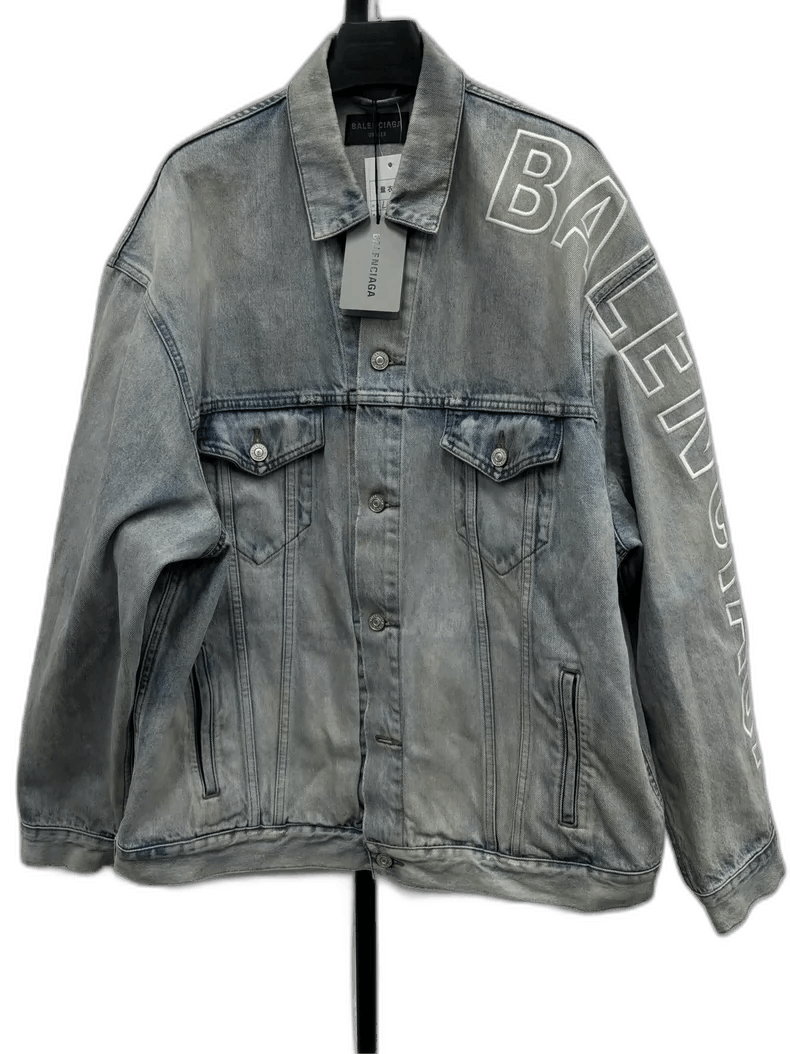 Balenciaga Balenciaga Long Sleeve Denim Jacket-2505 Size US M / EU 48-50 / 2 - 1 Thumbnail
