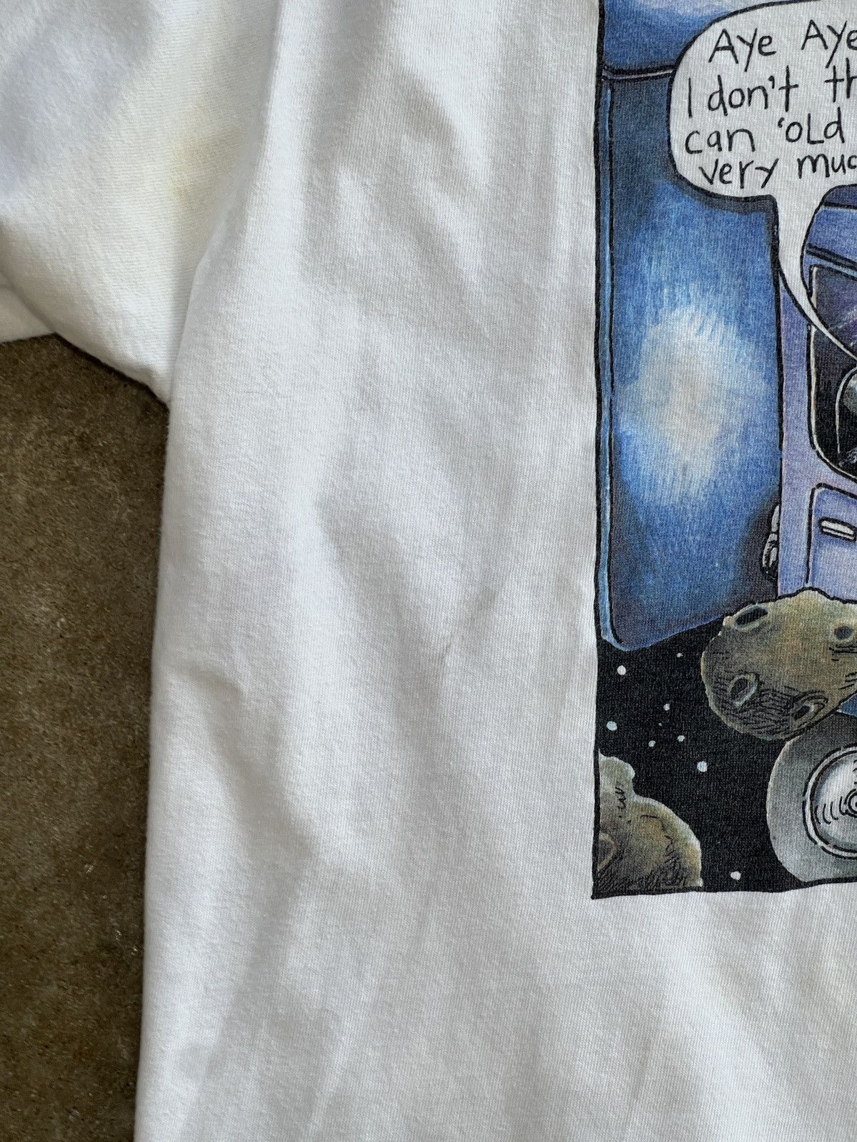 Vintage Vintage Star Truck Comic Joke Single Stitch Art Tee XL Size US XL / EU 56 / 4 - 6 Thumbnail