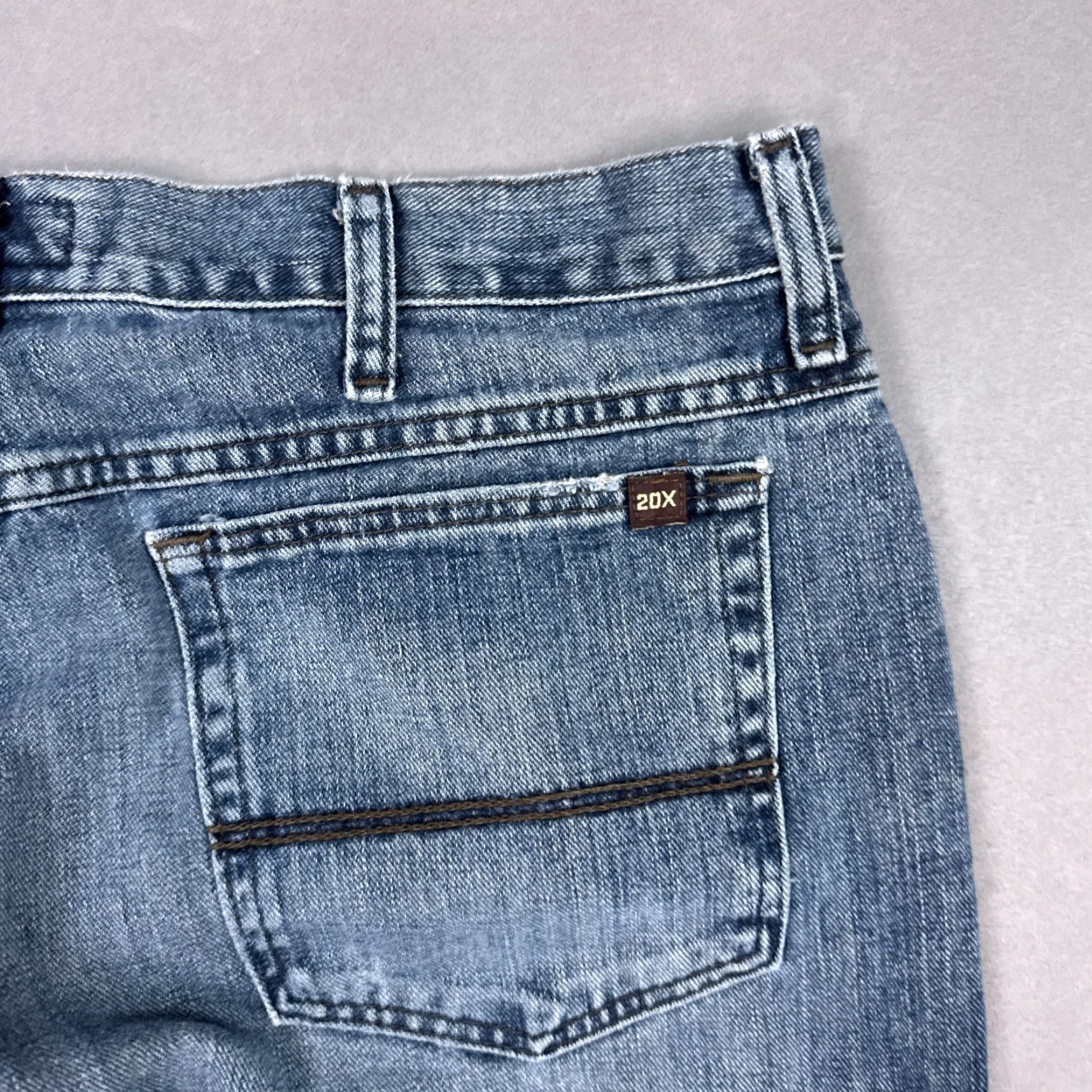 Wrangler Wrangler Jeans Men Blue Style 33 Extreme Relaxed Twenty X 20X 36x32 Denim 5-Pocket Design Relaxed Mens Jeans Wrangler 20X Cowboy Vintage No N/A Size US 35 - 5 Thumbnail
