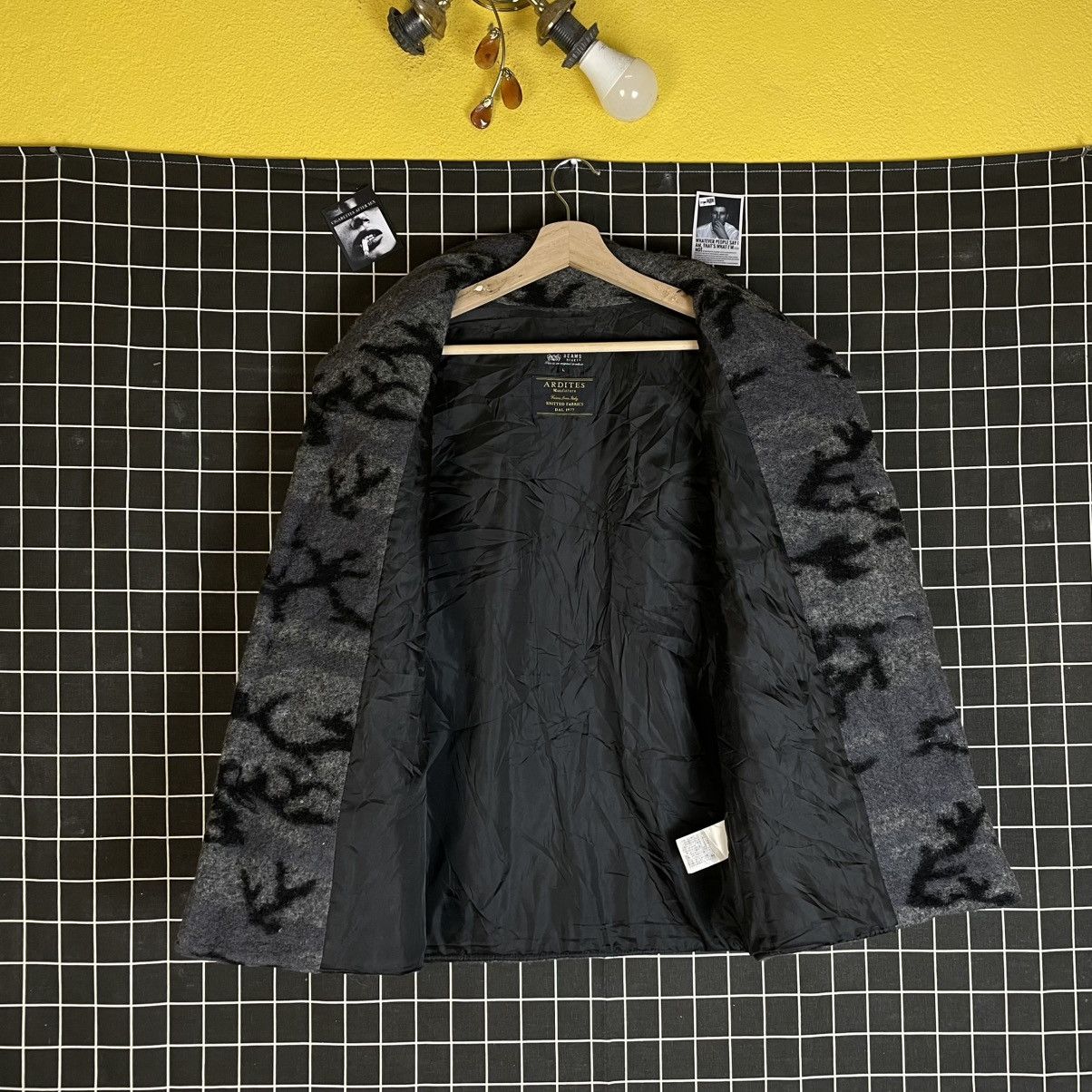 Beams Plus 🇯🇵 BEAMS HEART KNITTED FABRIC FROM ITALY WOOL VEST Size US M / EU 48-50 / 2 - 8 Thumbnail