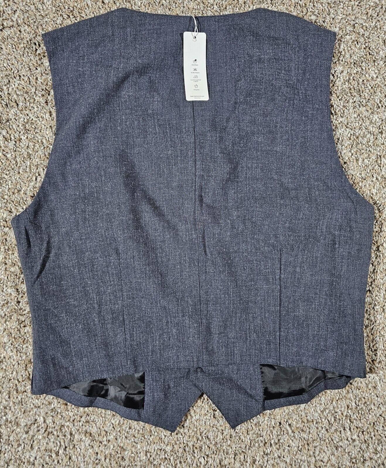 Designer order plus vest gray womens L NWT Size L / US 10 / IT 46 - 5 Thumbnail