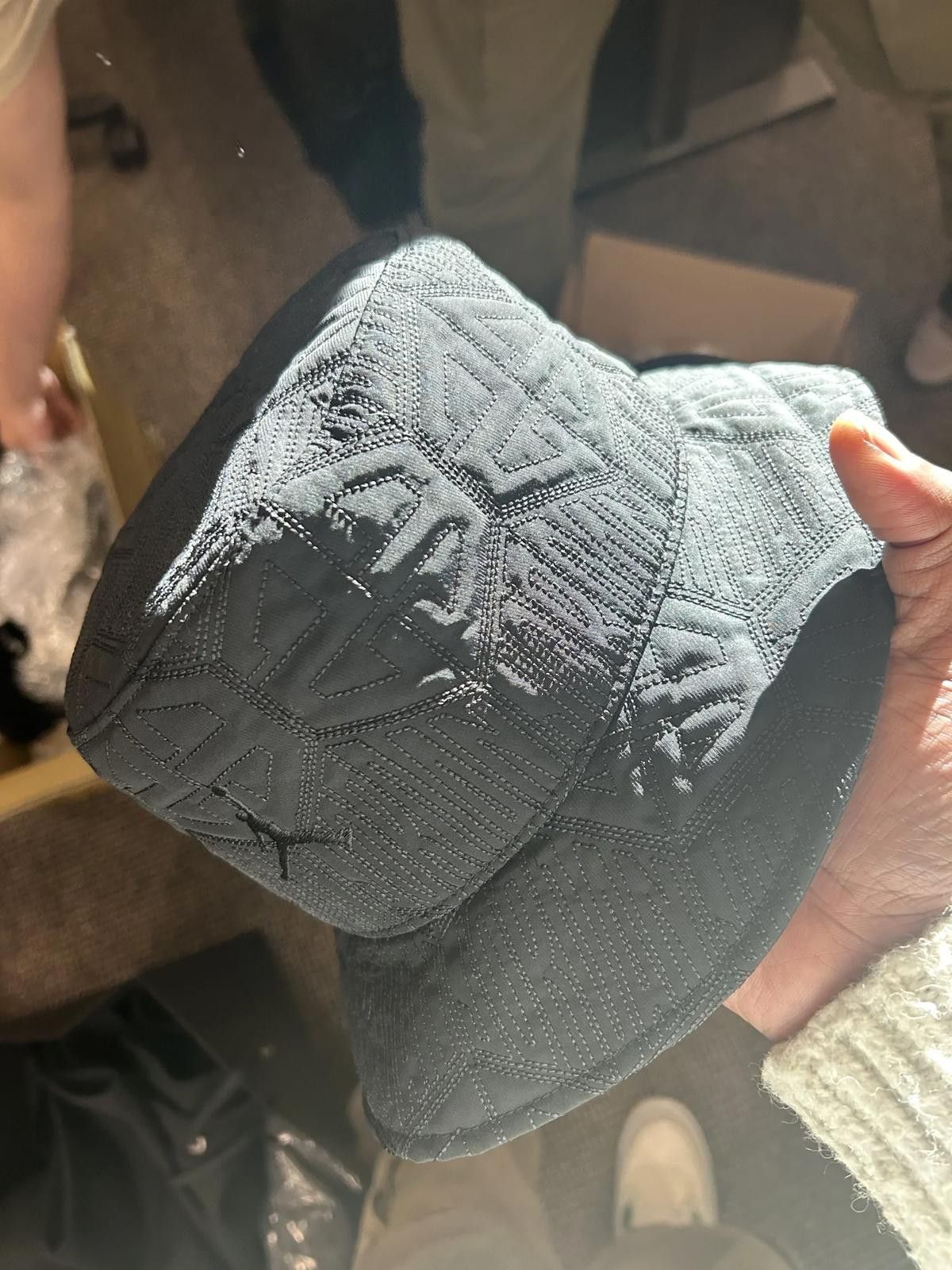 Nike Jordan Jumpman 23 embroidered AOP Bucket Hat Unreleased Size ONE SIZE - 6 Thumbnail
