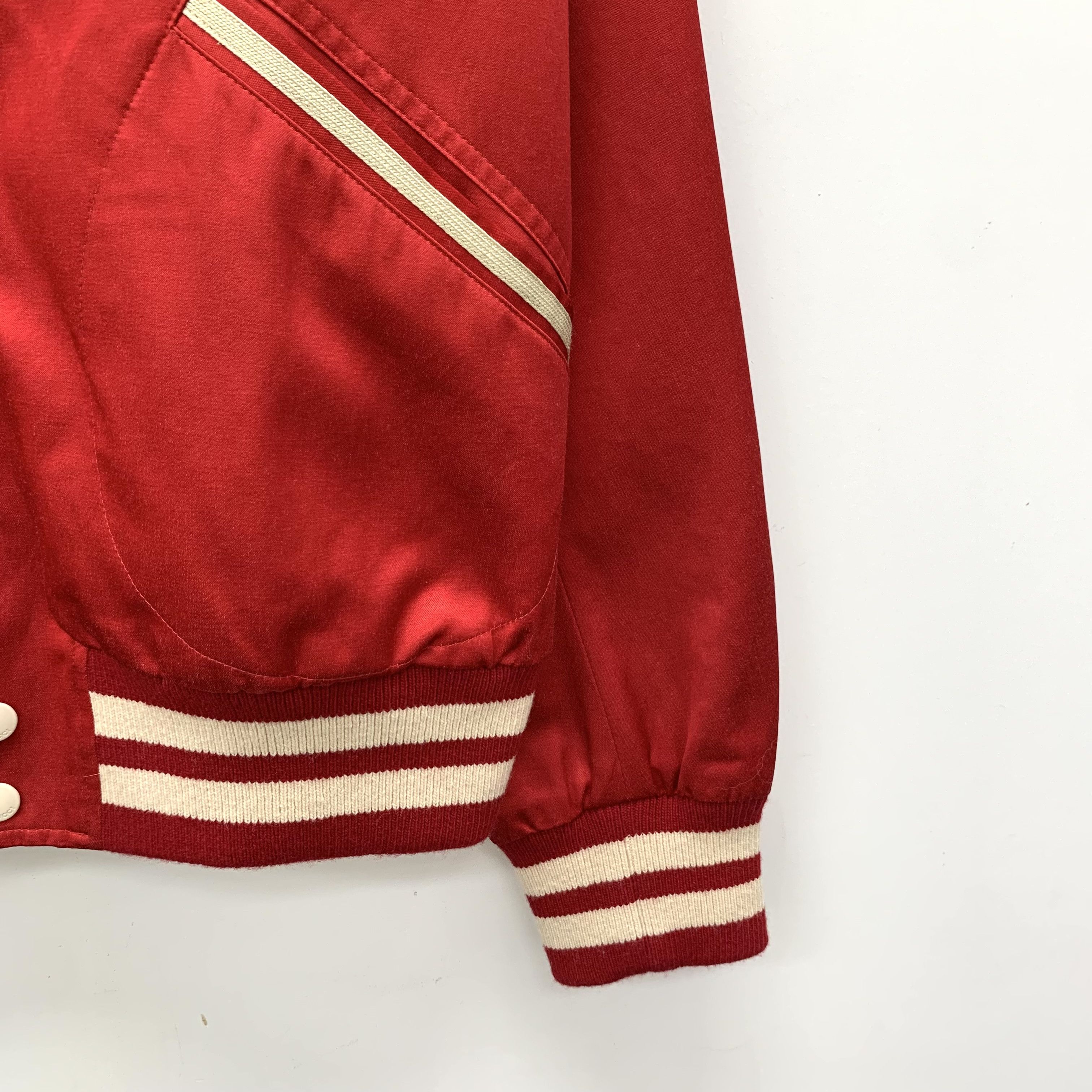 Gucci Gucci Jacket Apple Embroidery Stripe Red (Size XS) Size US XS / EU 42 / 0 - 6 Thumbnail