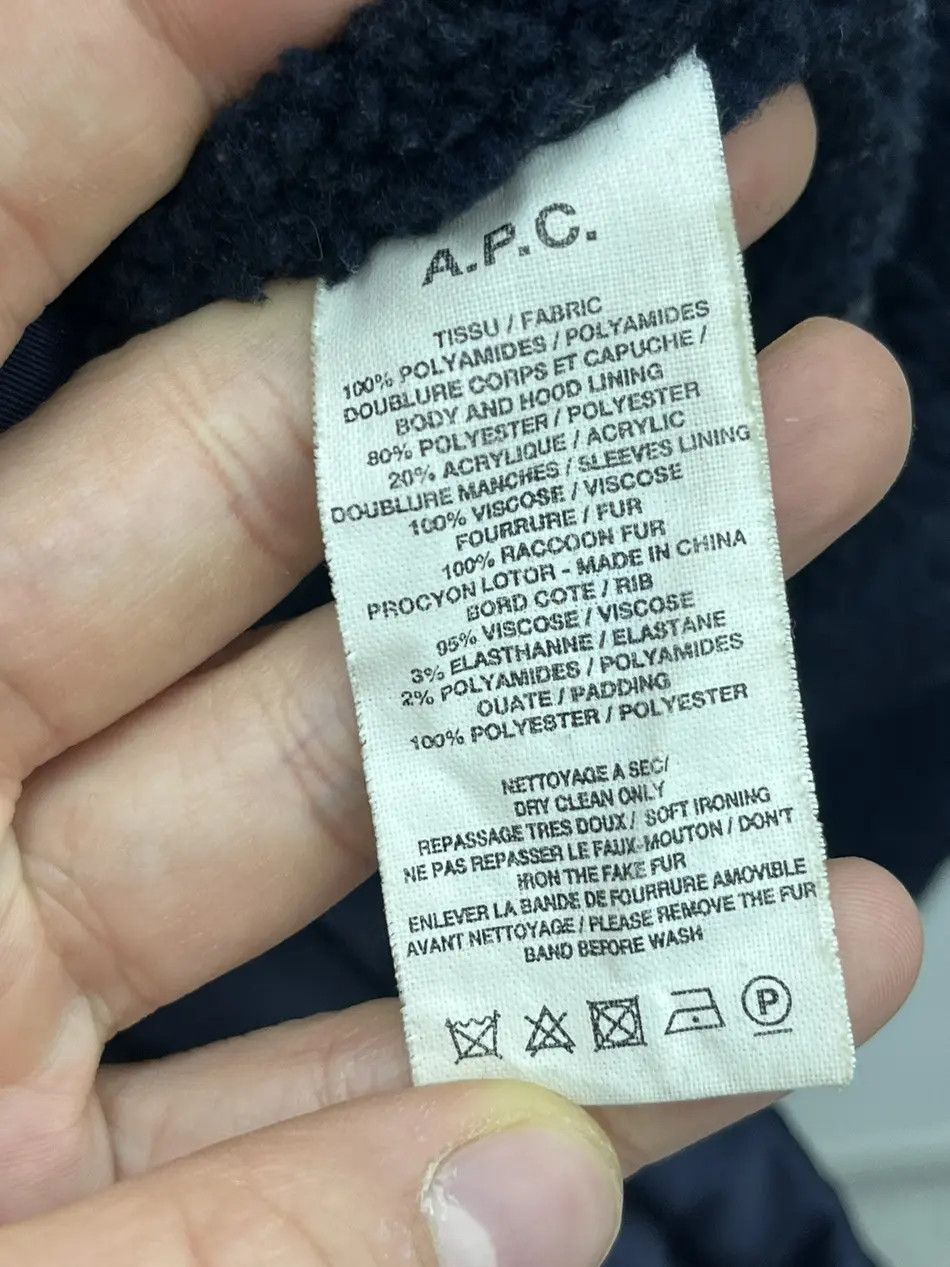A.P.C. A.P.C. Fur Hooded Parka Jacket Size M / US 6-8 / IT 42-44 - 6 Thumbnail