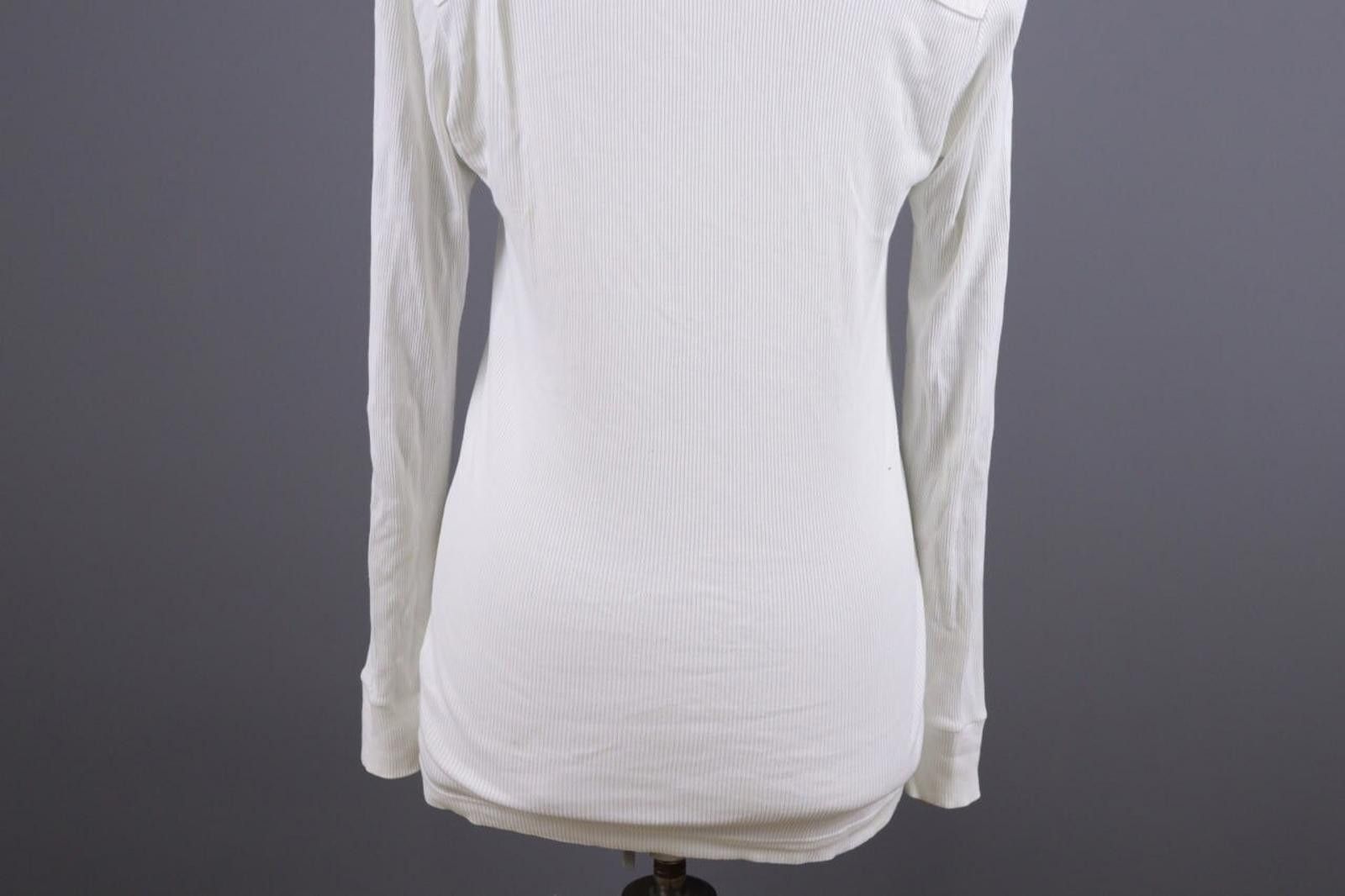 Dolce & Gabbana Dolce&Gabanna White V-Neck Pullover Size 46 Size S / US 4 / IT 40 - 9 Thumbnail