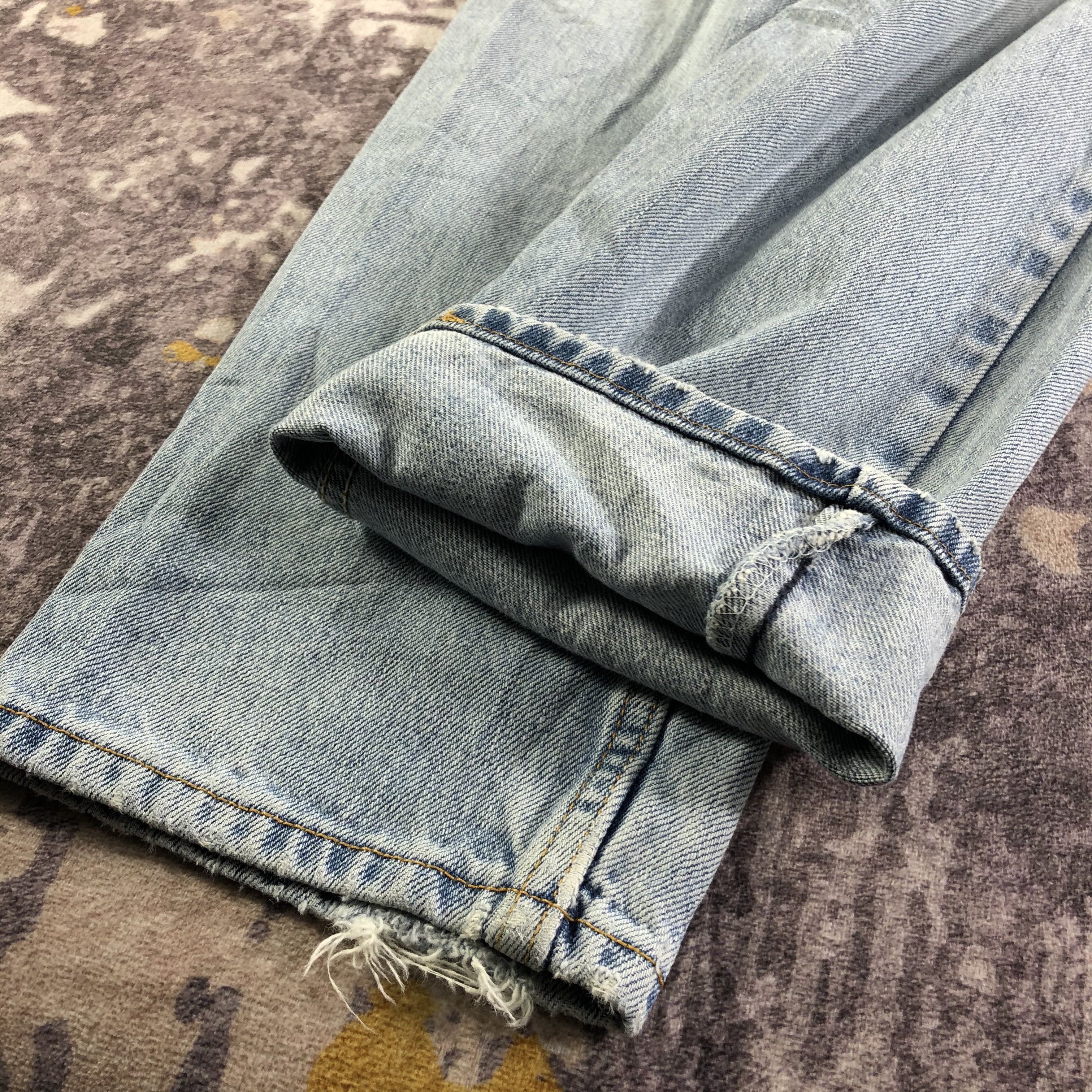 Levi's × Vintage Vintage Light Wash Levis 512 Jeans-JM3424 Size 33" - 7 Thumbnail