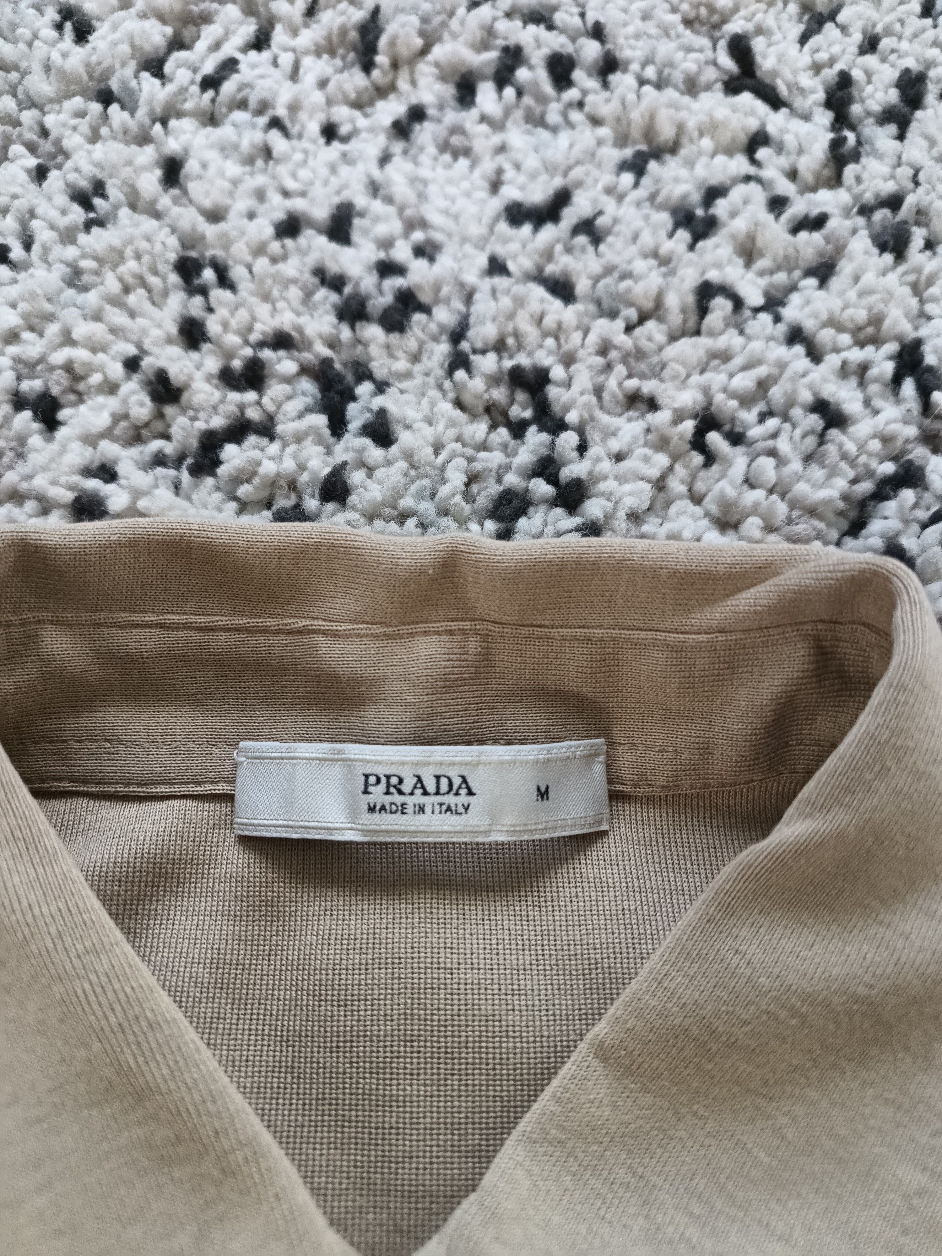 Prada Prada cotton sleeveless tank top vest Size M / US 6-8 / IT 42-44 - 4 Thumbnail