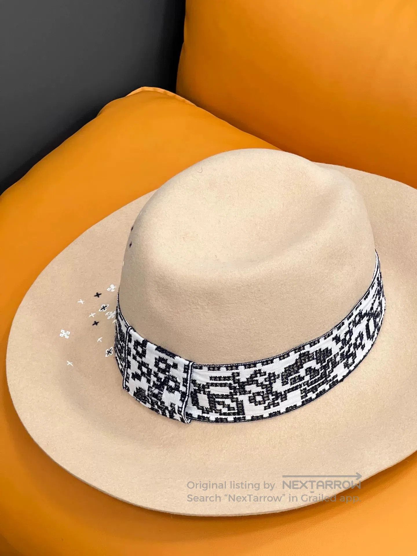 Maison Michel Maison Michel Beige Hat for Women. Size ONE SIZE - 4 Thumbnail