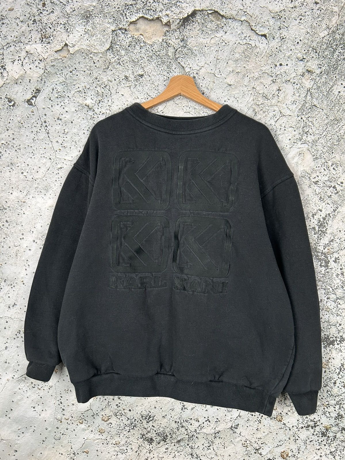 Karl Kani Karl Kani 90s Baggy Crewneck Vintage Streetwear Rap Skate Size US L / EU 52-54 / 3 - 1 Thumbnail