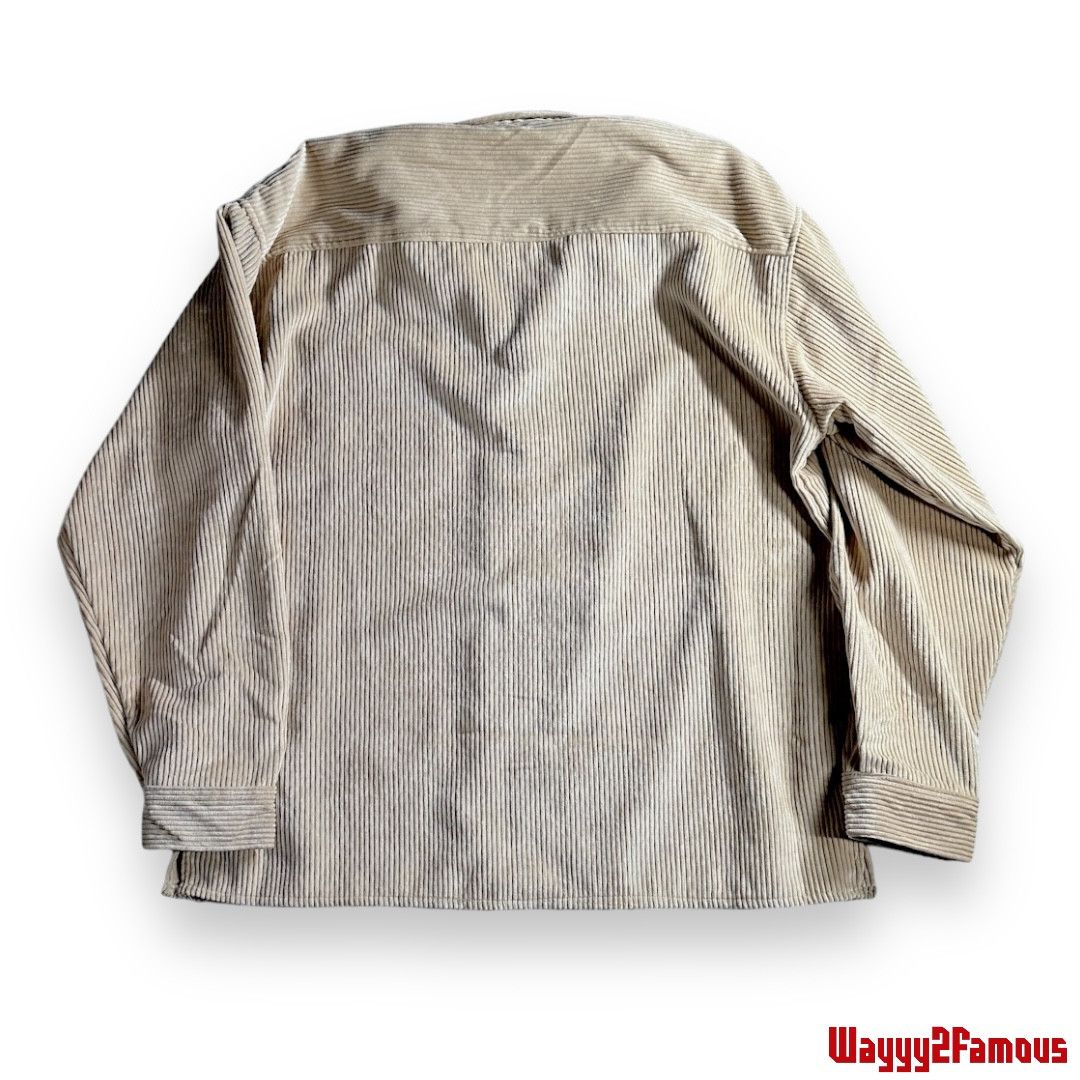 Forever 21 Beige Corduroy Button Up Size US M / EU 48-50 / 2 - 2 Thumbnail