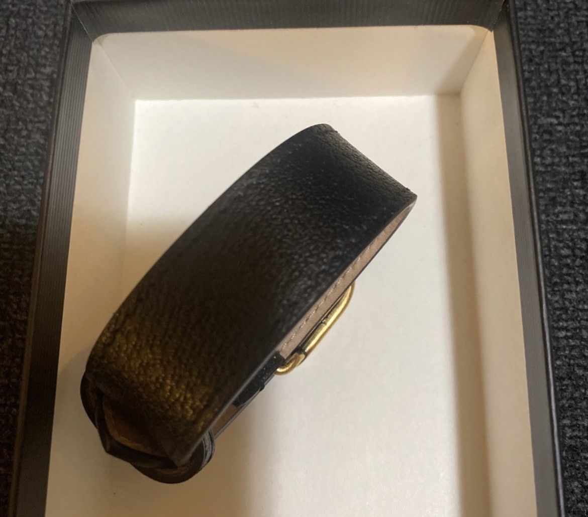Gucci Gucci leather framed GG bracelet Size ONE SIZE - 2 Thumbnail