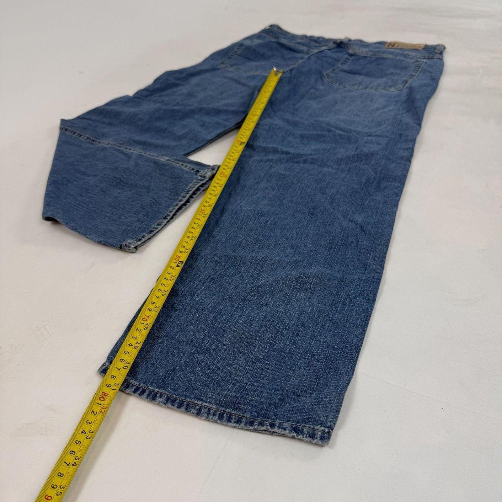 JNCO × Nautica × Vintage Vintage nautica y2k rare faded archive baggy wide leg jeans Size US 38 / EU 54 - 3 Thumbnail