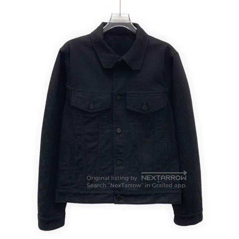 Louis Vuitton Louis Vuitton Black logo presbyopic dark print cotton lape Size US S / EU 44-46 / 1 - 1 Thumbnail