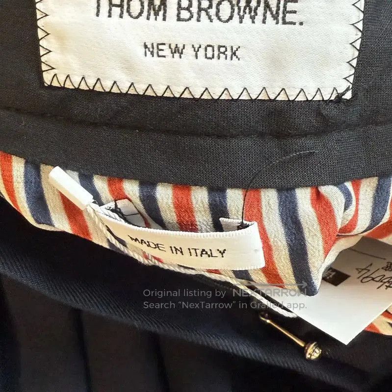Thom Browne Thom Browne Black Wool Pleated Skirt . Size 30" / US 8 / IT 44 - 4 Thumbnail