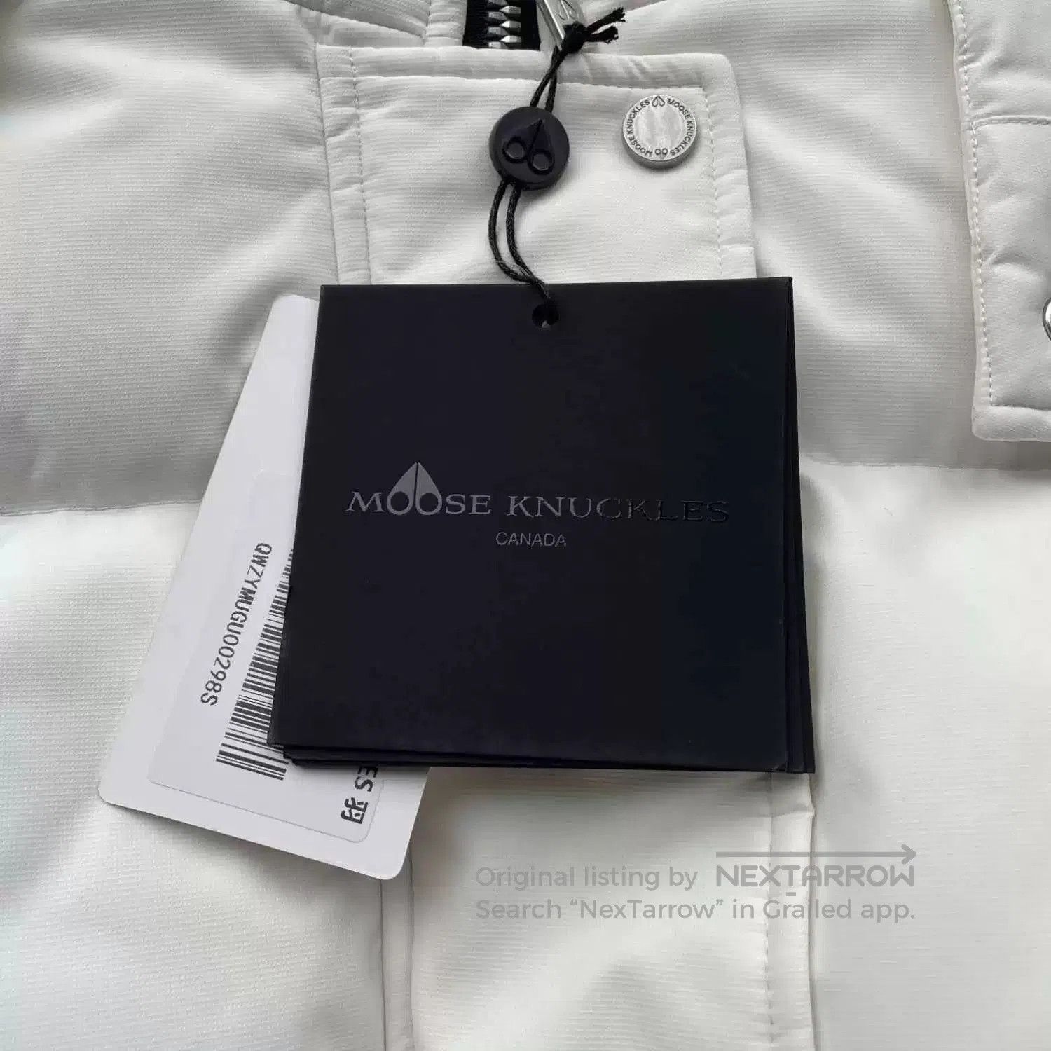 Moose Knuckles white belted knee. Size S / US 4 / IT 40 - 3 Thumbnail