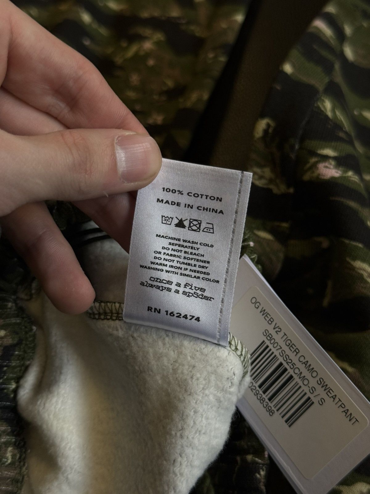 Sp5der Sp5der Worldwide Camo/Pink Sweatpants Size S (NEW) Size US 30 / EU 46 - 9 Thumbnail