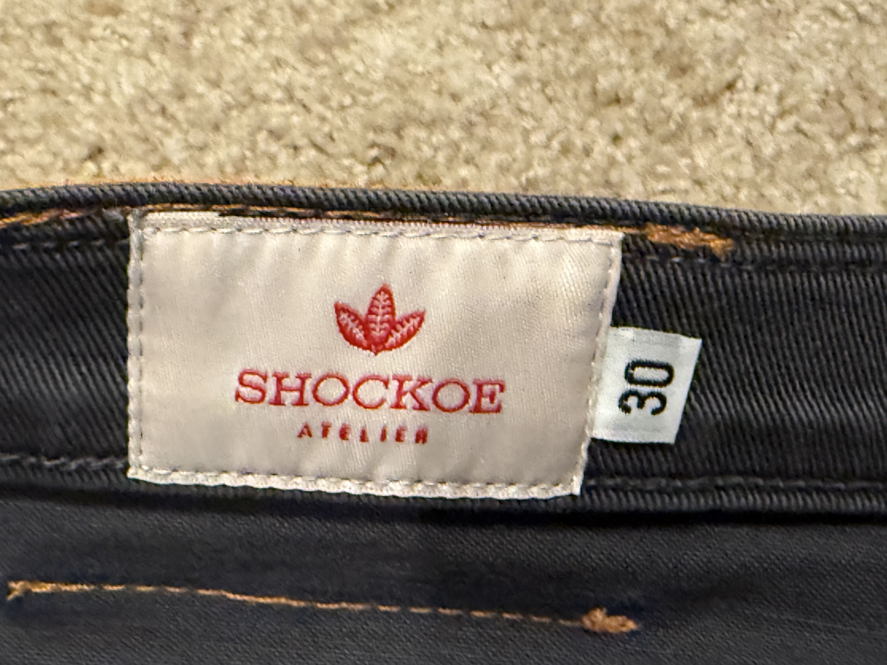 Shockoe Atelier Standard Taper Ironwood Jeans Size US 30 / EU 46 - 3 Thumbnail