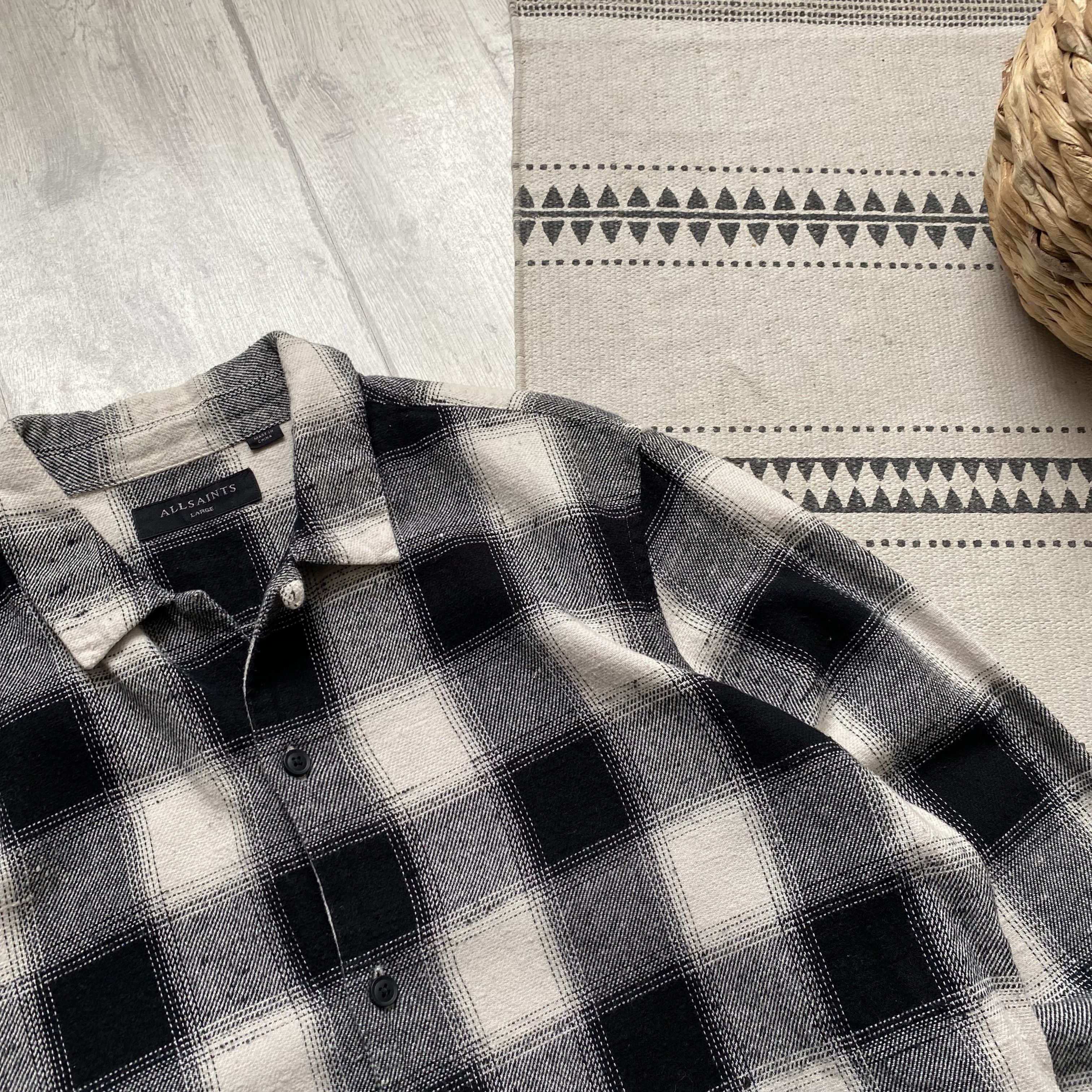 Allsaints Аllsaint flannel Heavy Shirt Button Ups Overshirt COS Size US M / EU 48-50 / 2 - 4 Thumbnail