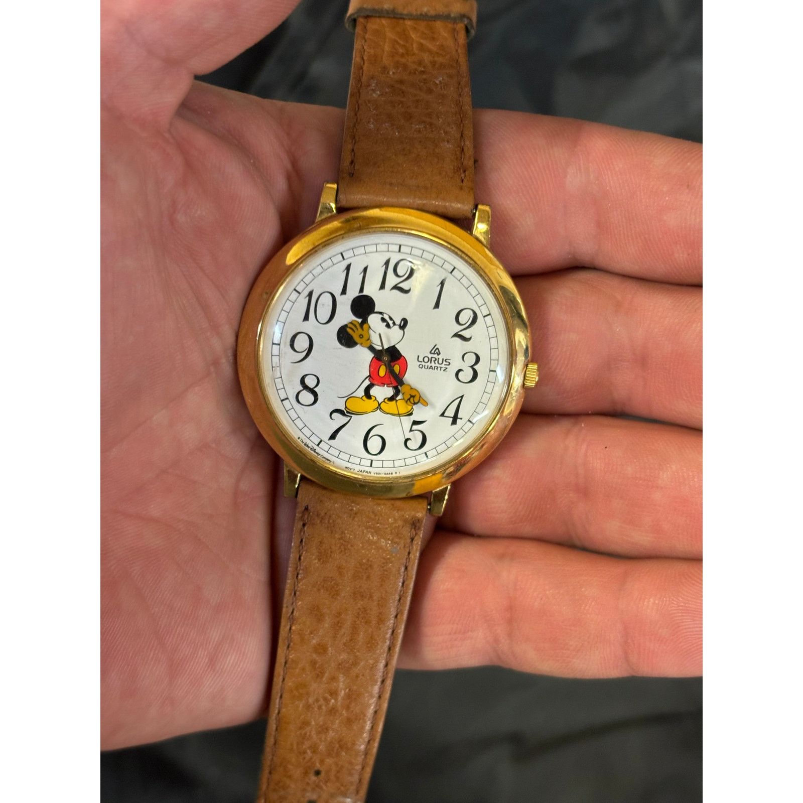 Seiko Vintage Lorus Micky Mouse Watch! New Battery! Size ONE SIZE - 2 Thumbnail