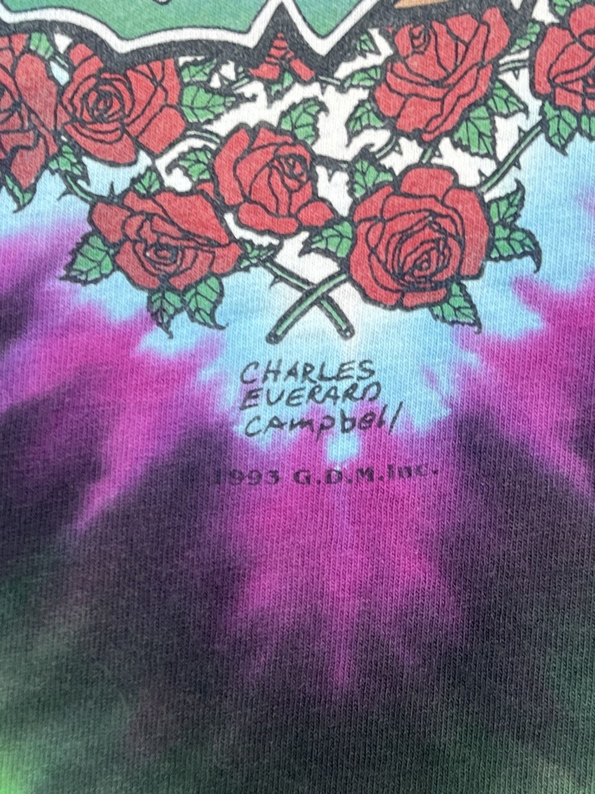 Band Tees × Grateful Dead × Vintage vintage grateful dead 90s Size US XL / EU 56 / 4 - 10 Thumbnail