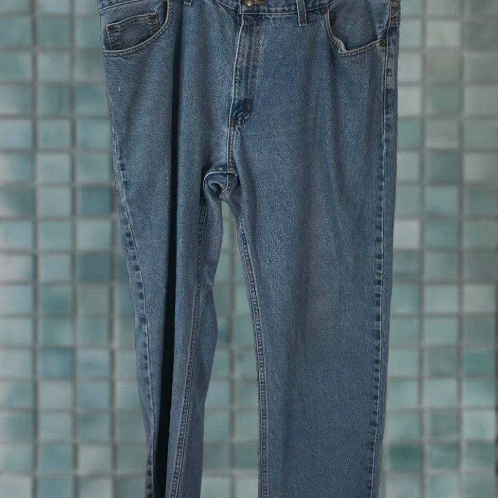 Faded Glory Faded Glory Jeans Mens Flat Front Relaxed Mid Rise Blue Denim Size 42X32 Size US 42 / EU 58 - 1 Thumbnail