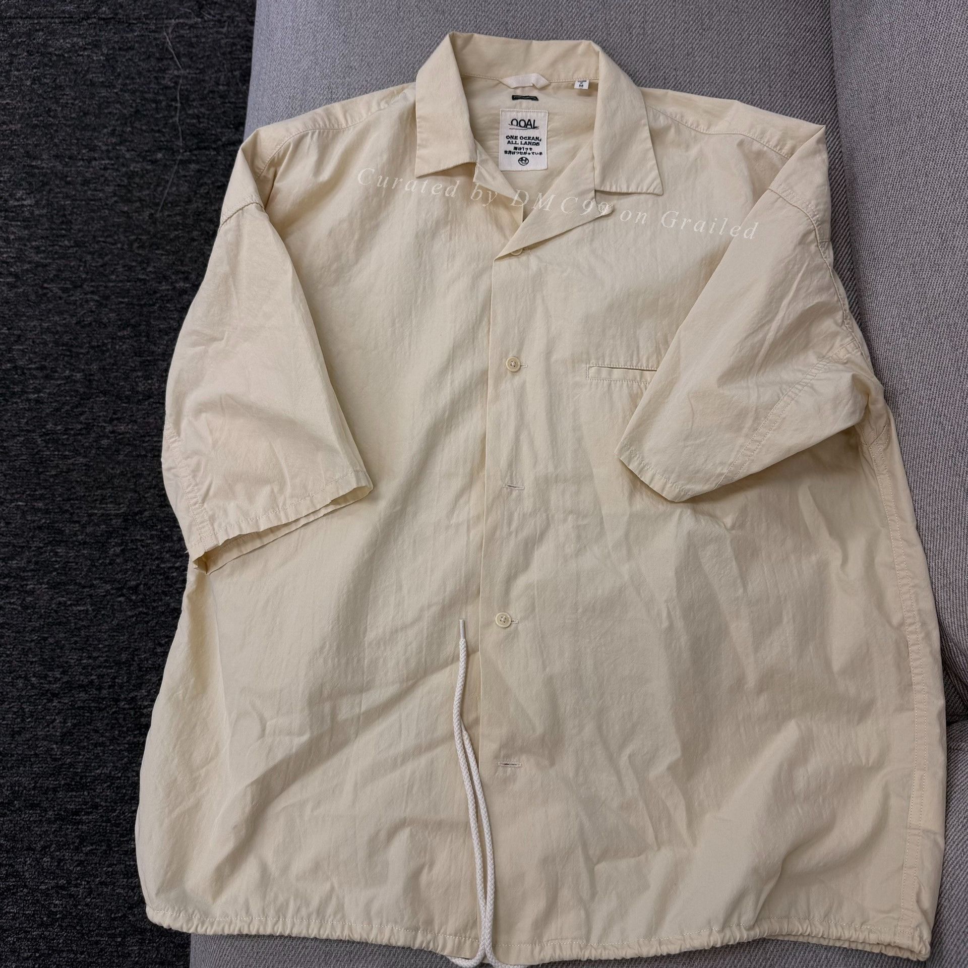 Nanamica nanamica 22SS Open Collar Wind Shirt Size US M / EU 48-50 / 2 - 1 Thumbnail