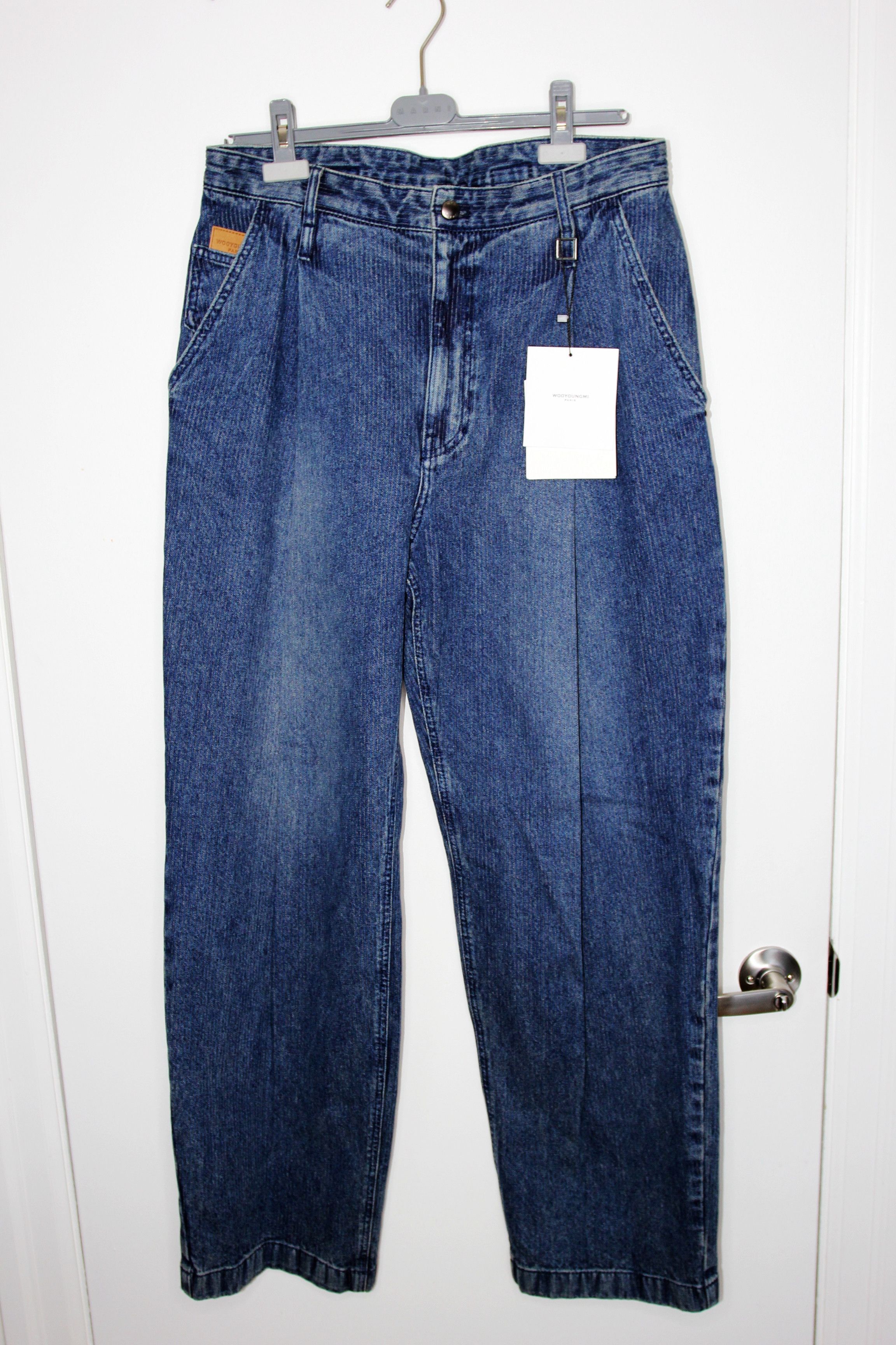 Wooyoungmi BNWT AW25 WOOYOUNGMI CORDUROY DENIM JEANS 50 Size US 34 / EU 50 - 2 Thumbnail