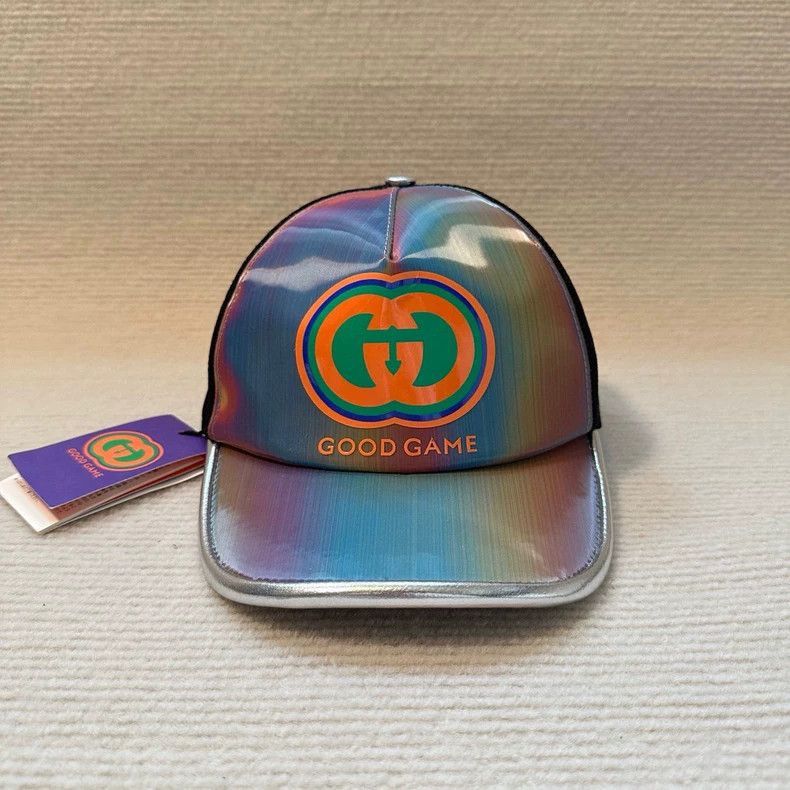Gucci Gucci "Good Game" Baseball Cap-2506 Size ONE SIZE - 2 Thumbnail