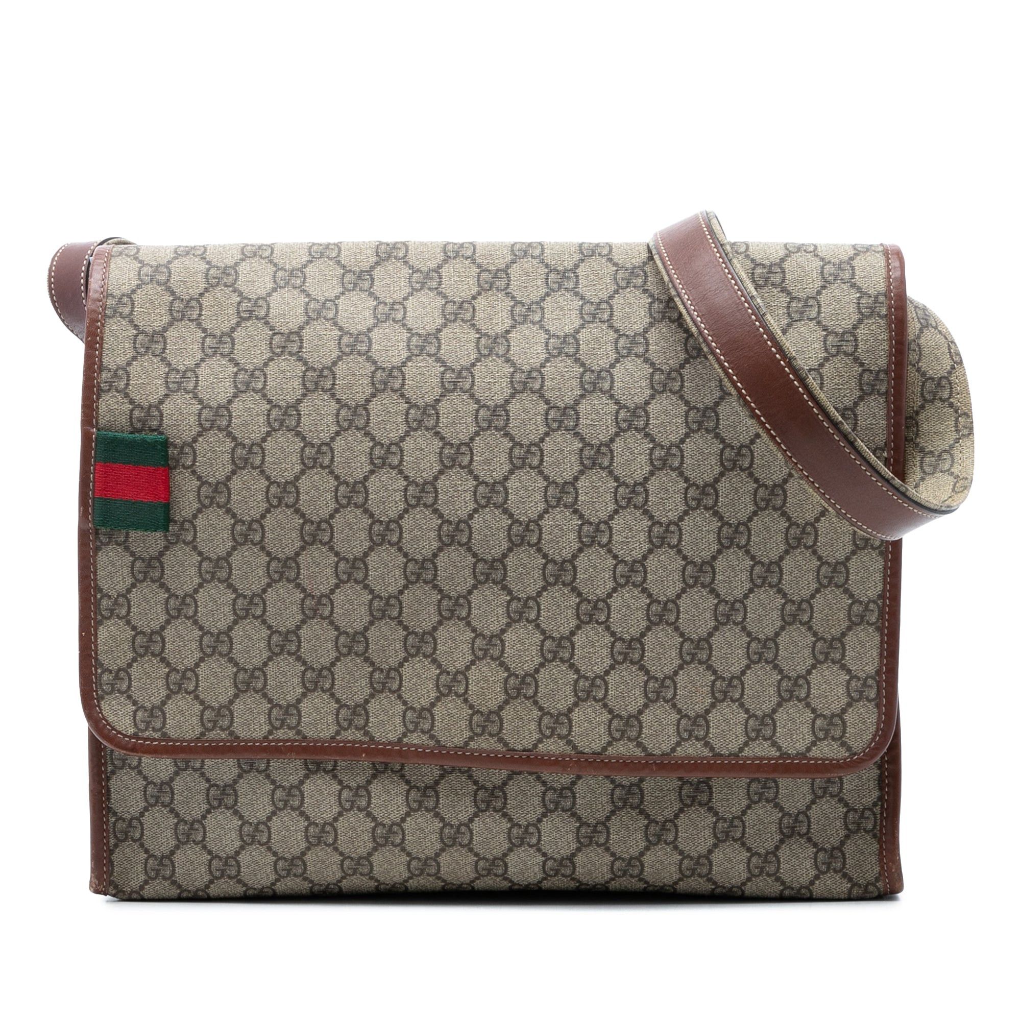 Gucci GG Supreme Web Messenger Bag Size ONE SIZE - 1 Thumbnail