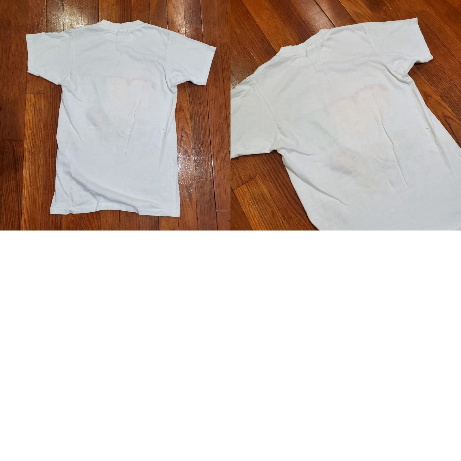 Hanes VINTAGE Bennigan's Halloween Shirt Mens Small White Eat Drink Be Scary Graphic Size US S / EU 44-46 / 1 - 8 Thumbnail