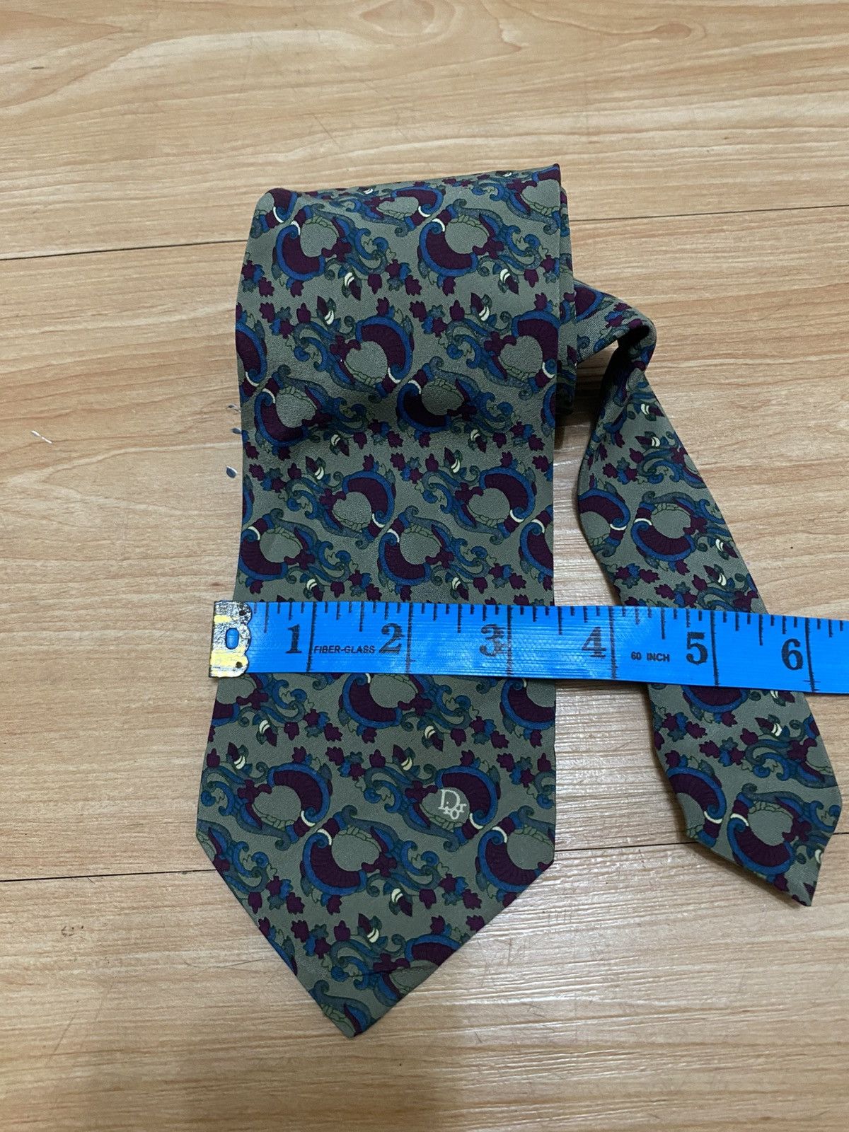 Christian Dior Monsieur Vintage christian dior tie very nice design Size ONE SIZE - 6 Thumbnail