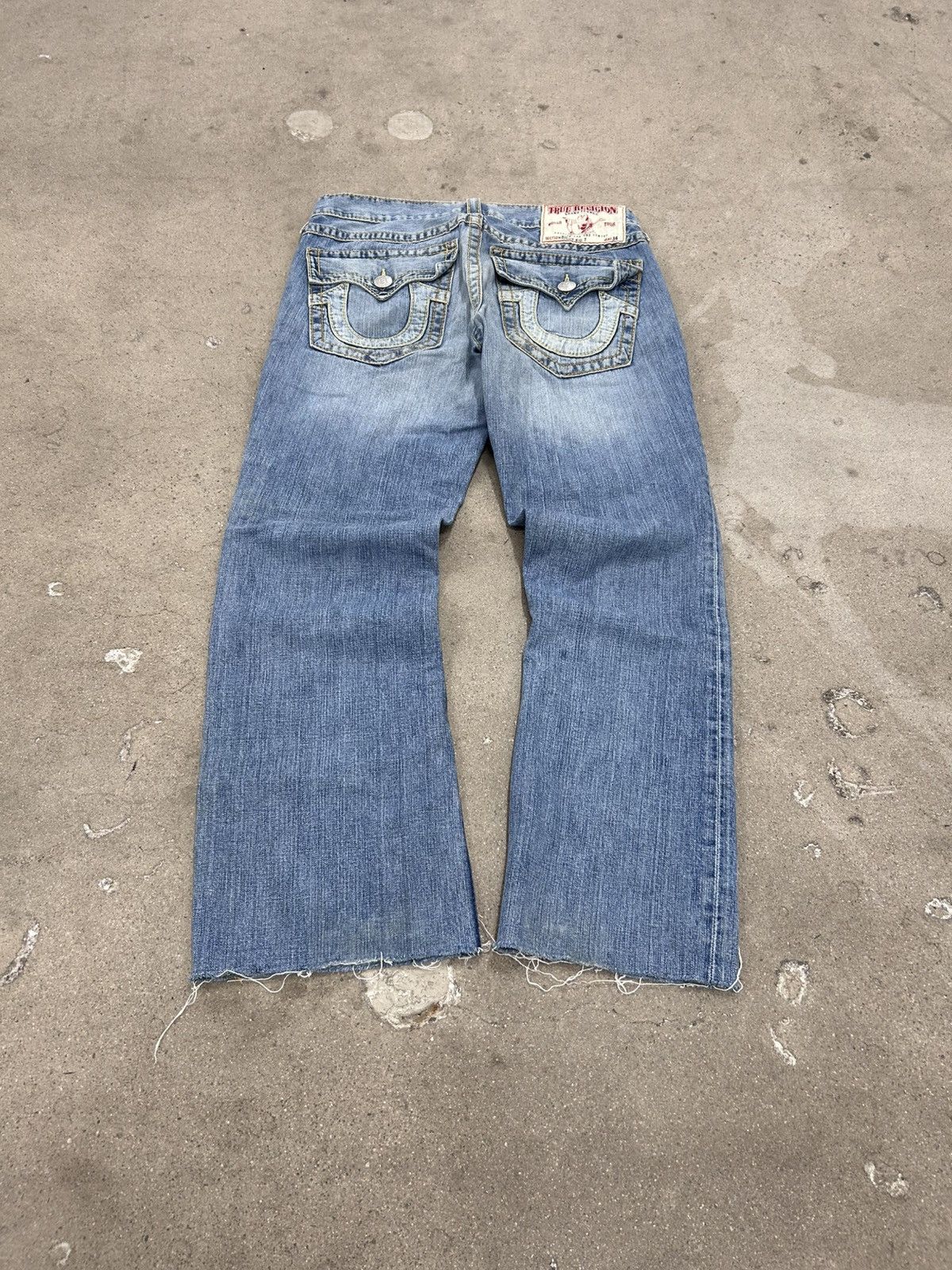激レア:True Religion “Skull Tab” Ricky Blue True Religion × Vintage Vintage True Religion Jeans Size 33