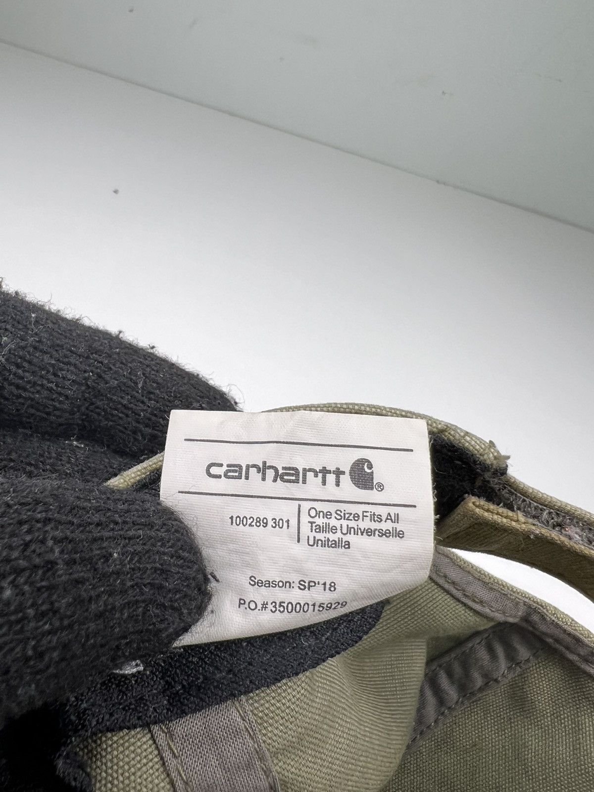 Carhartt Carhatt Strapback Hat Cap Size ONE SIZE - 8 Thumbnail
