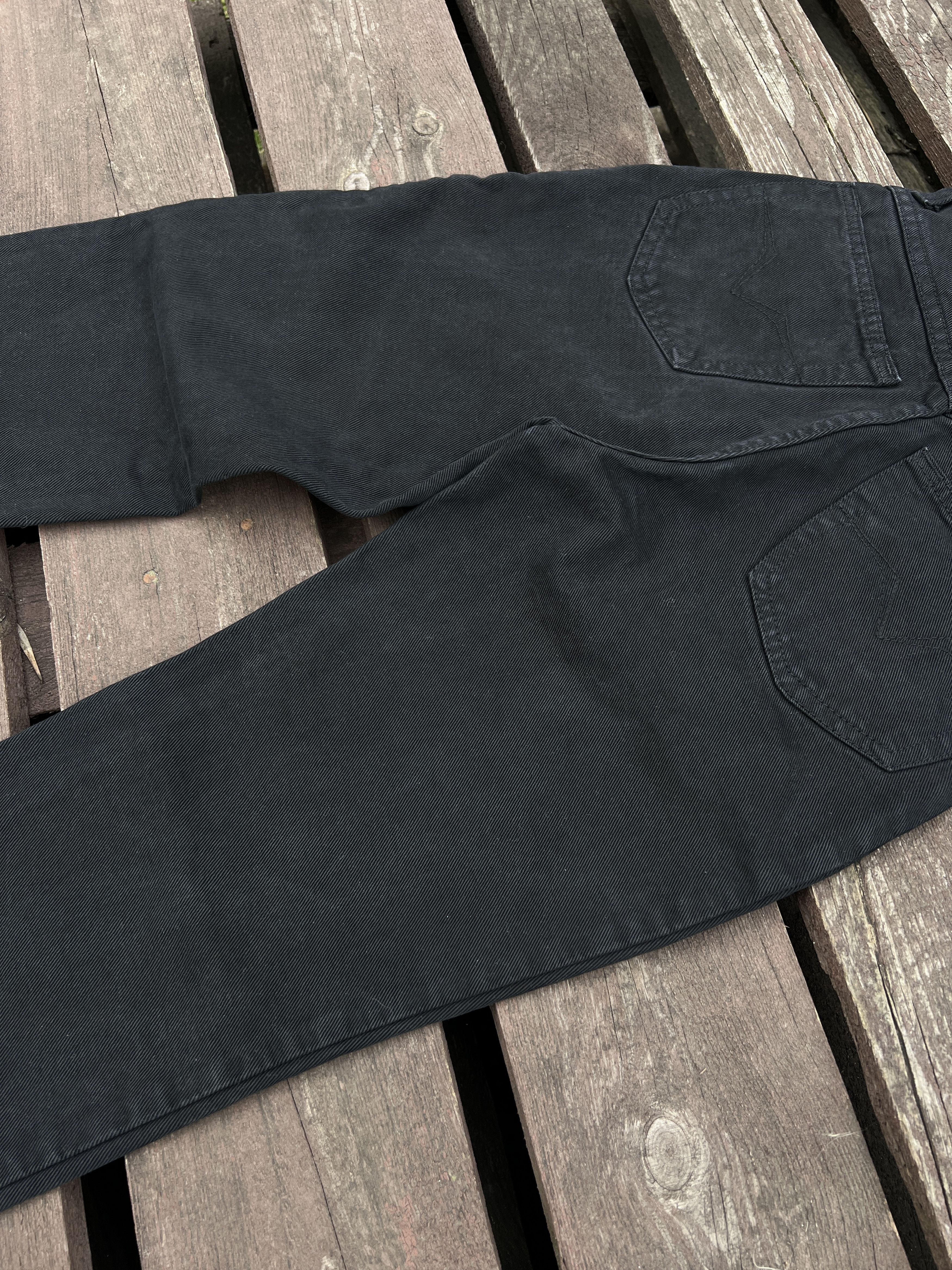 Versace Versace Jeans Couture 90s Vintage Denim Black Jeans Size 24" / US 00 / IT 34 - 5 Thumbnail