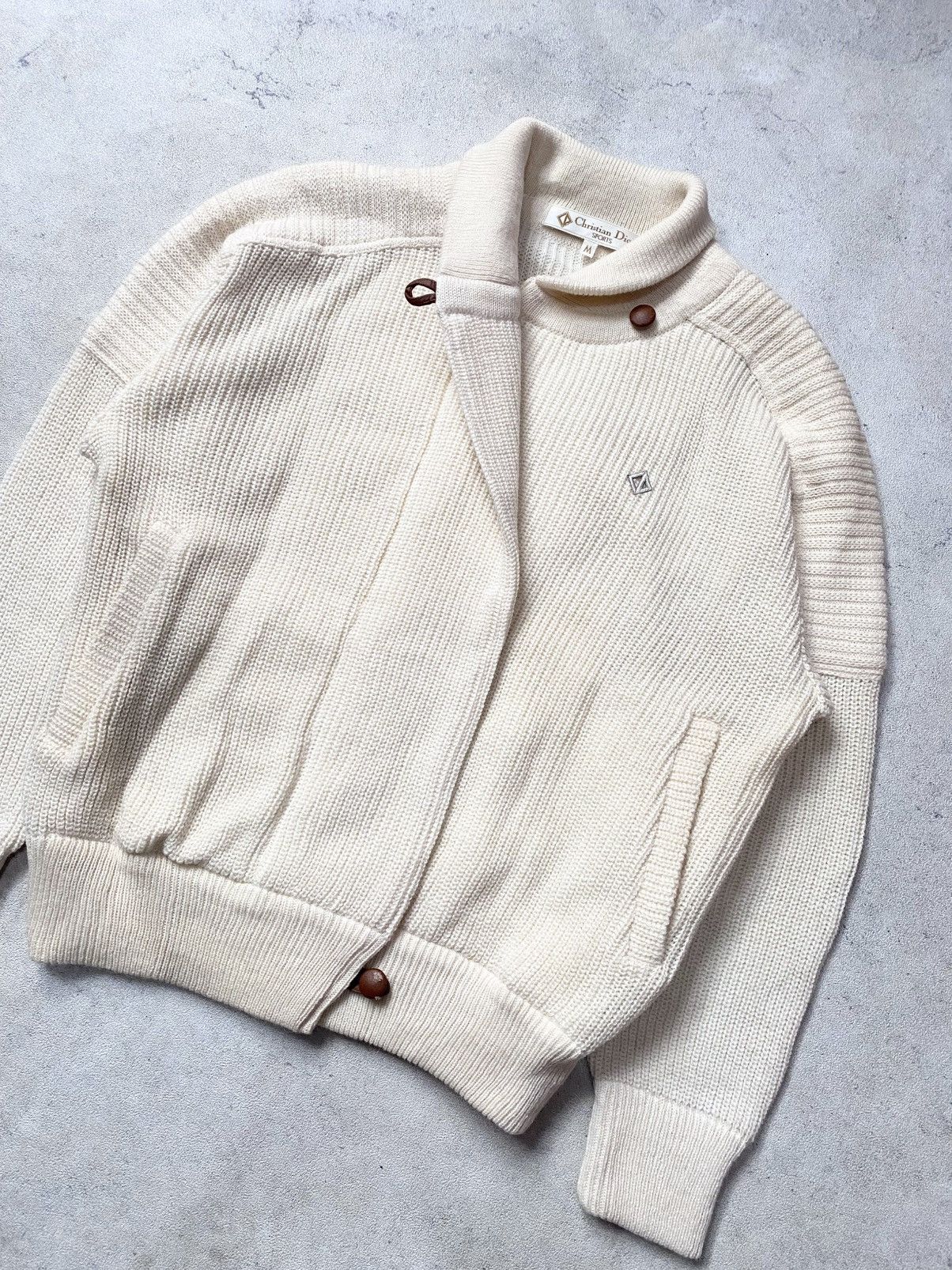 Dior Christian Dior Sports Knit Sweater Jacket Vintage Size US M / EU 48-50 / 2 - 4 Thumbnail