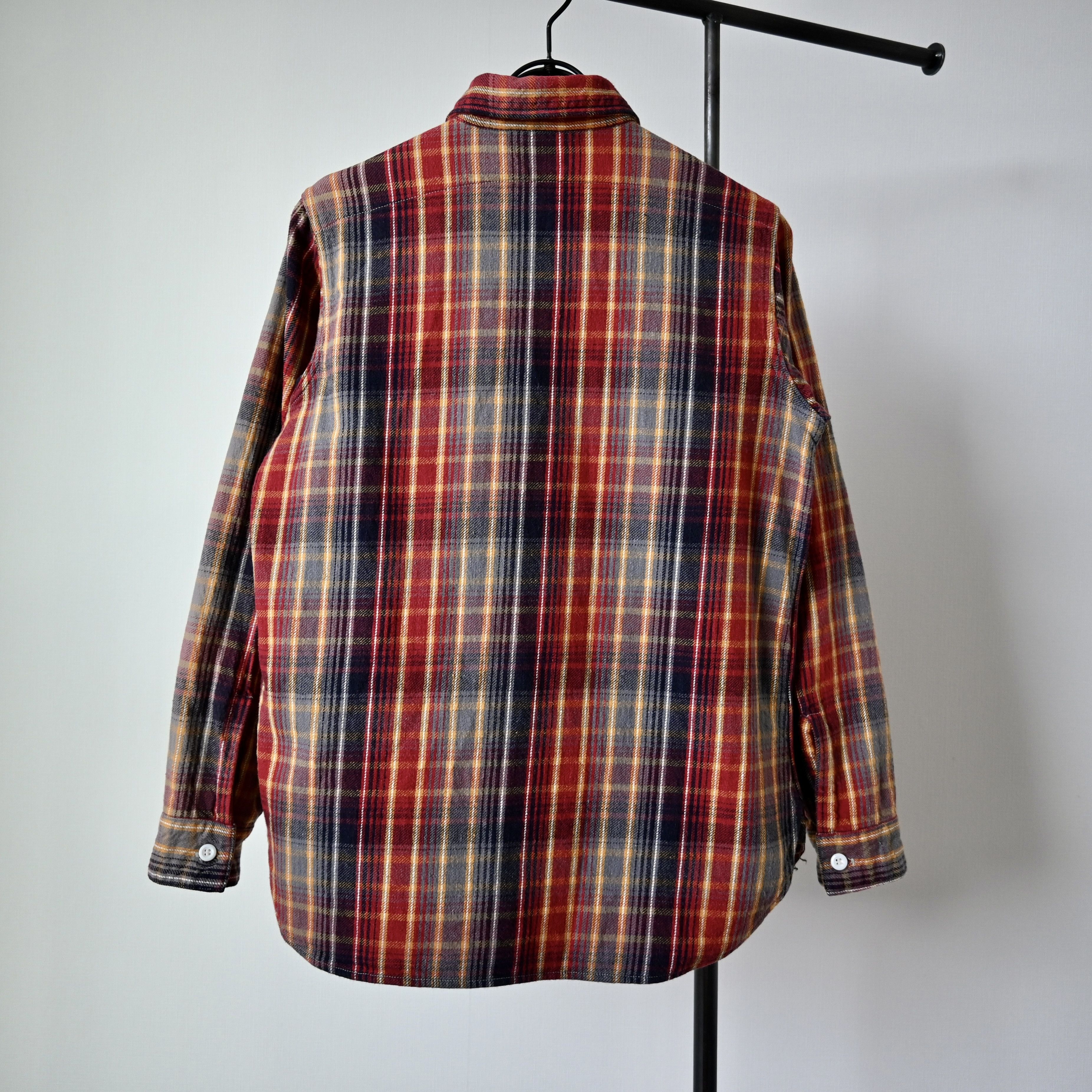 Warehouse & Co. DUBBLE WORKS by Warehouse heavyweight flannel shirt, 36 Size US XS / EU 42 / 0 - 3 Thumbnail