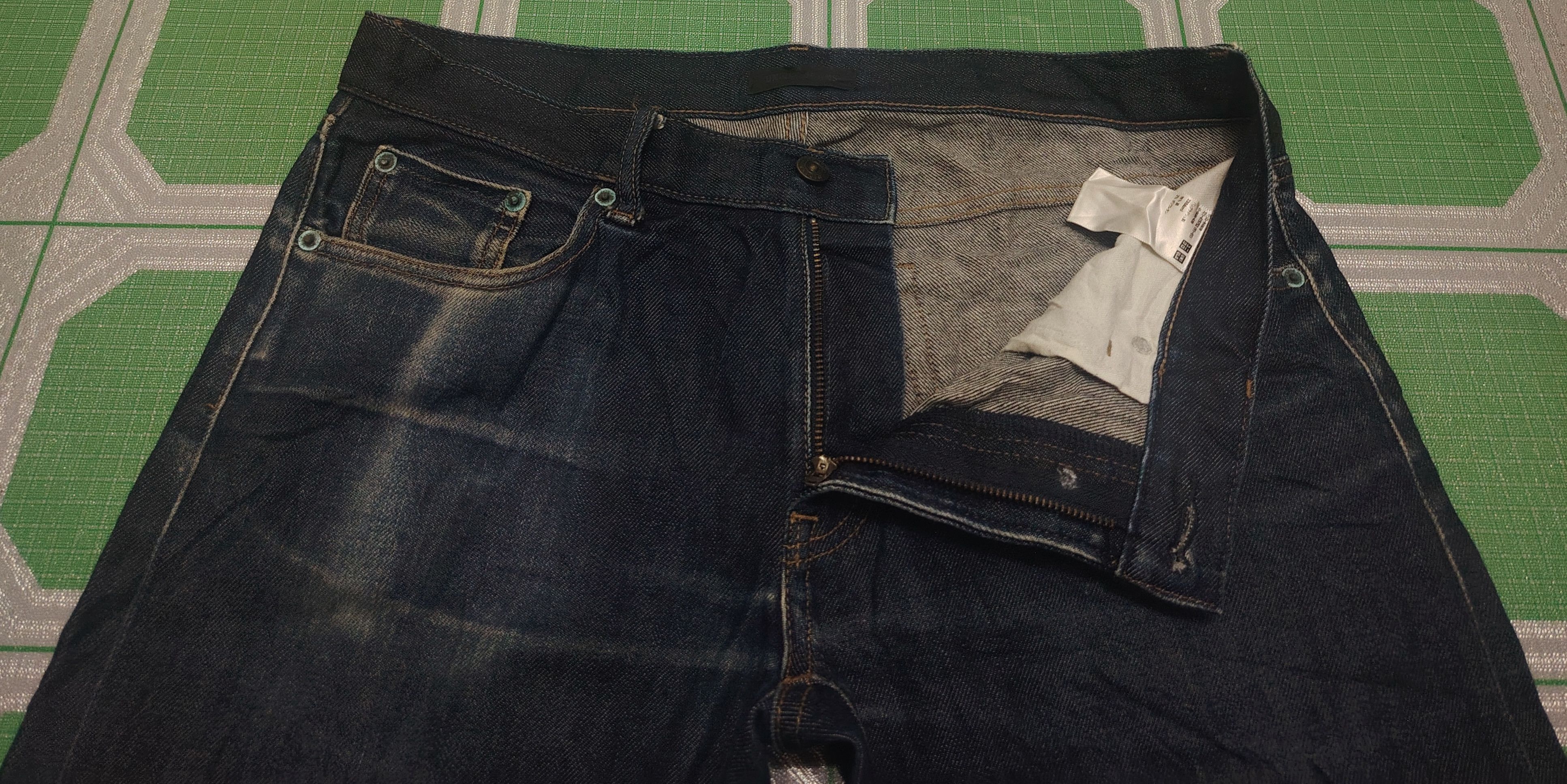 Undercover × Uniqlo Japan Uniqlo Selvedge Jeans Distressed Jeans Size US 34 / EU 50 - 8 Thumbnail