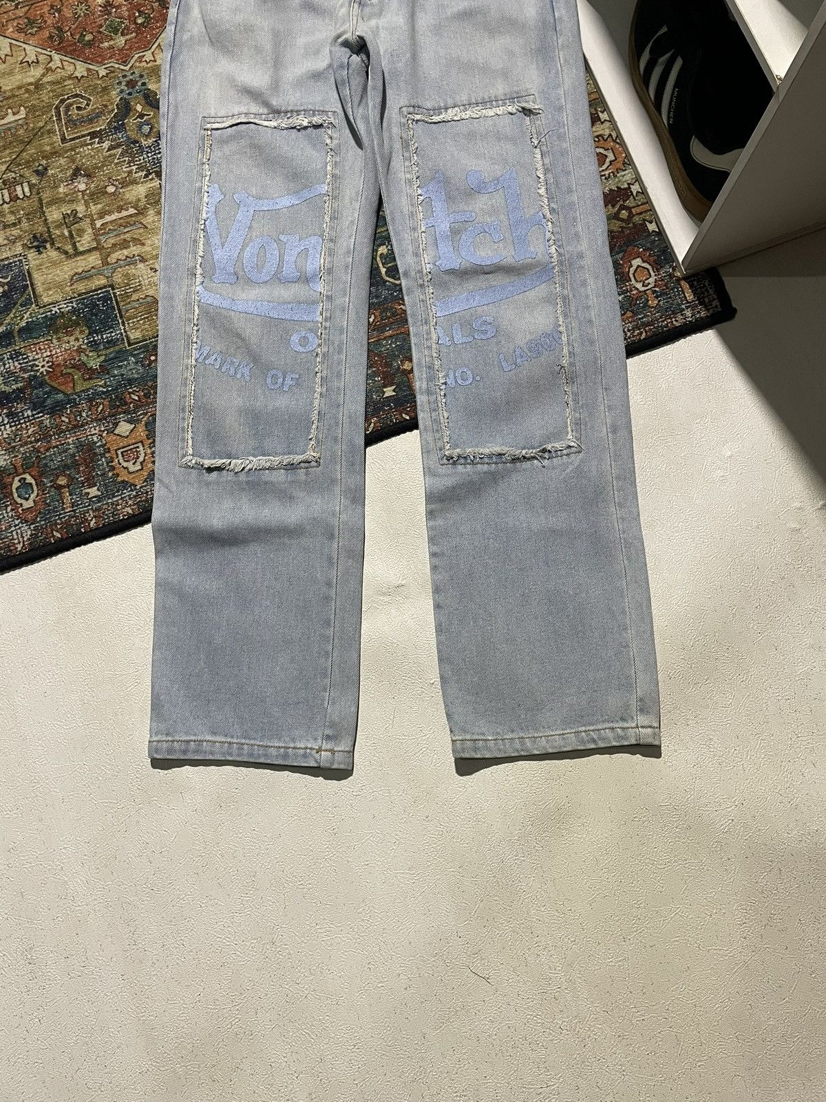 Von Dutch SOOOOLLLDD Vintage 2000's Y2k Denim Pants Vonducth Size US 30 / EU 46 - 6 Thumbnail