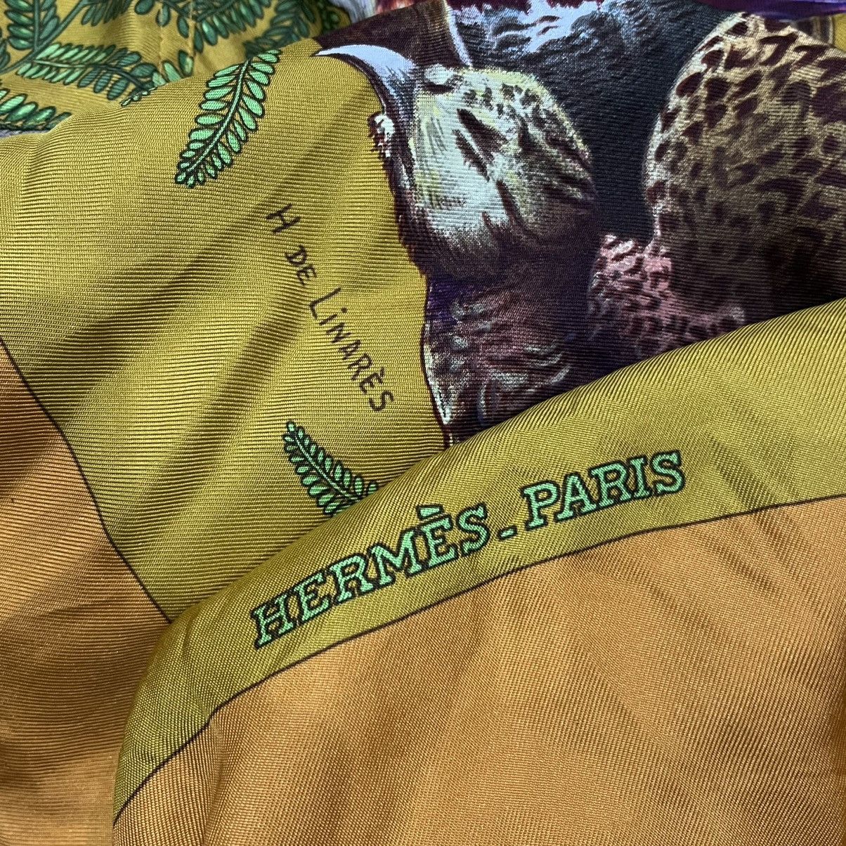 Hermes Hermes Paris H De Linares Silk Shirt Size US L / EU 52-54 / 3 - 8 Thumbnail