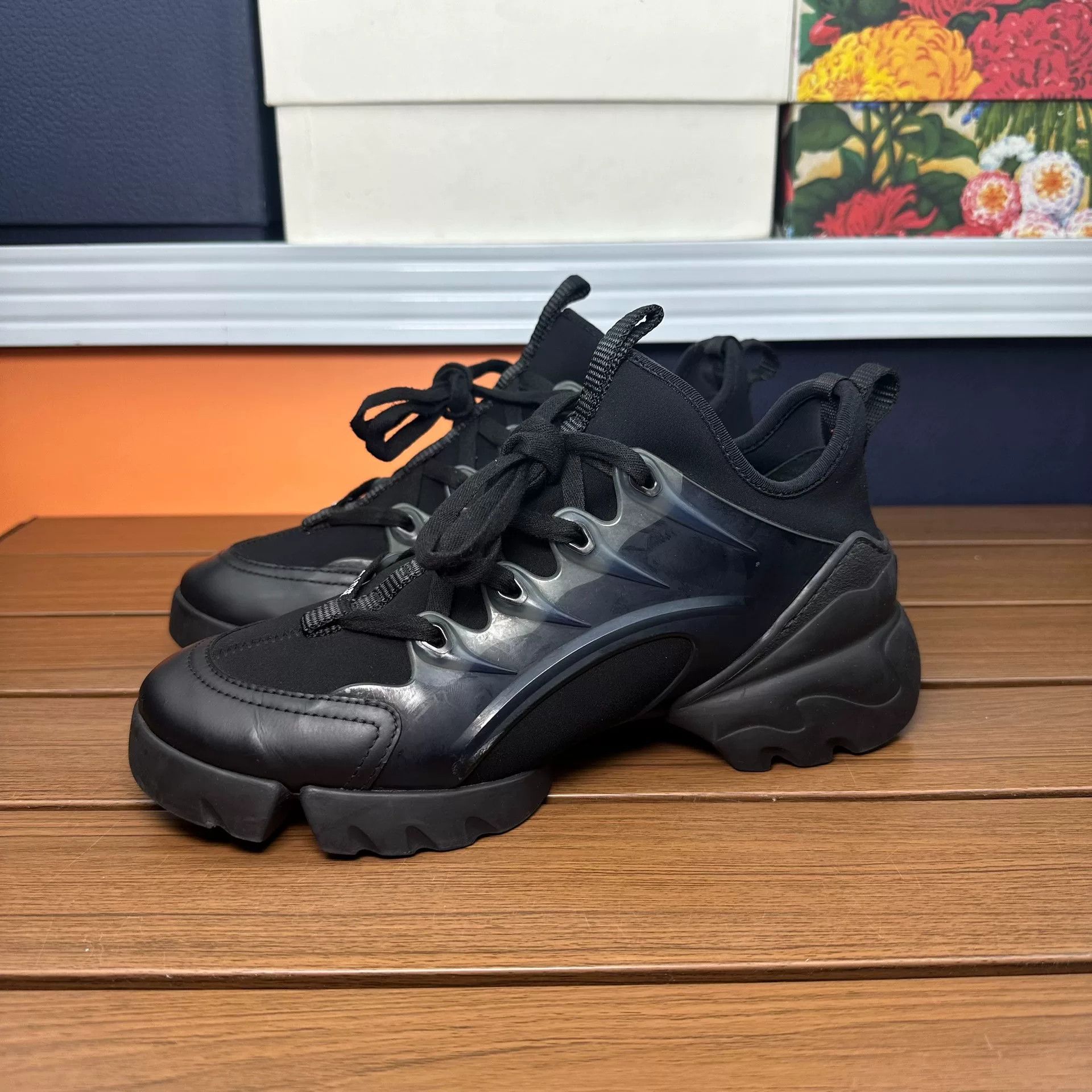 Dior Dior Casual Black Lowtop Sneakers it_35 Women Size US 5 / IT 35 - 1 Thumbnail