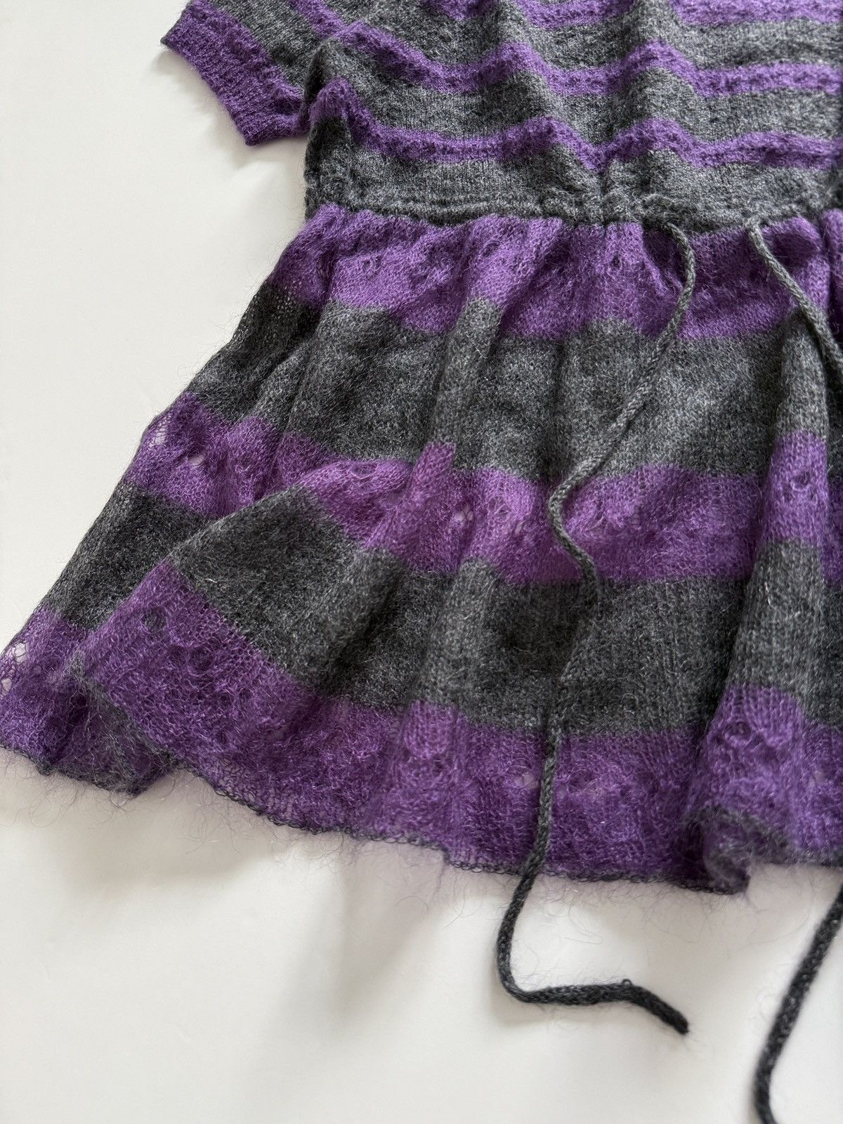 Junya Watanabe Junya Watanabe FW06’ grunge distress minidress Size M / US 6-8 / IT 42-44 - 6 Thumbnail