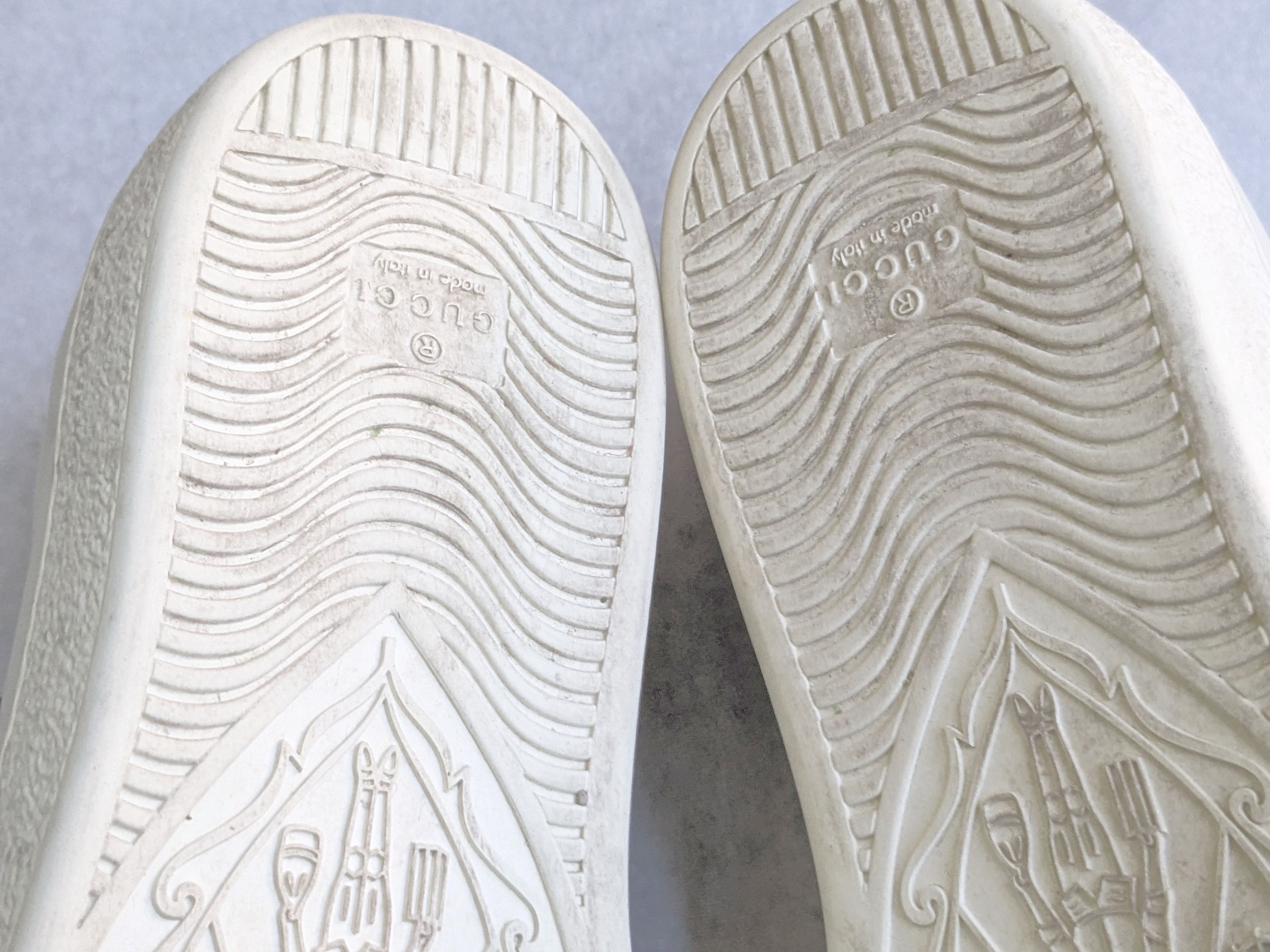 Gucci Gucci Ace Sneakers Snake 10 White Low Tops Leather Size US 10 / EU 43 - 14 Thumbnail