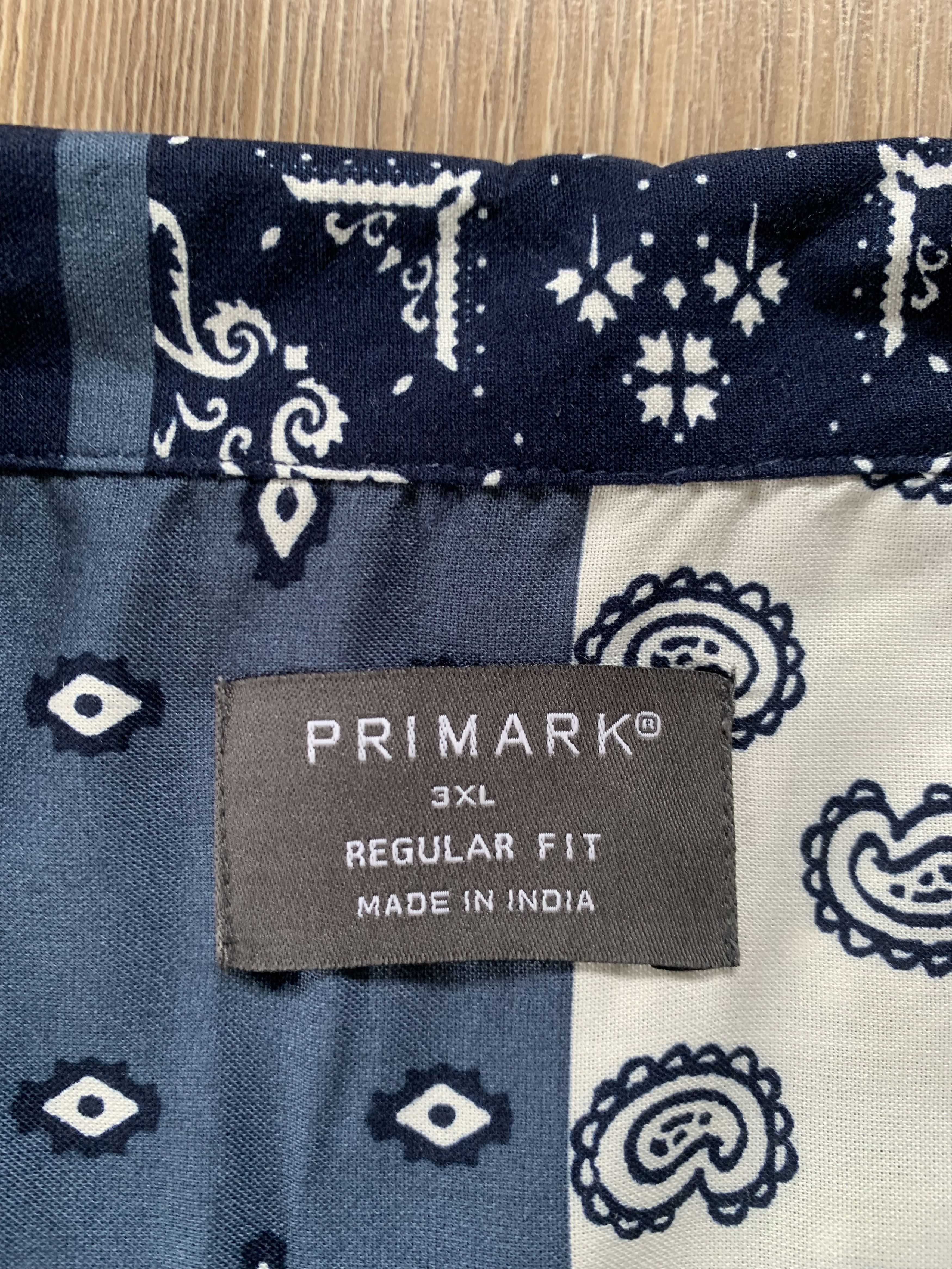 Primark Primark Regular Fit Printed Hawaiian Shirt Size US XXL / EU 58 / 5 - 5 Thumbnail